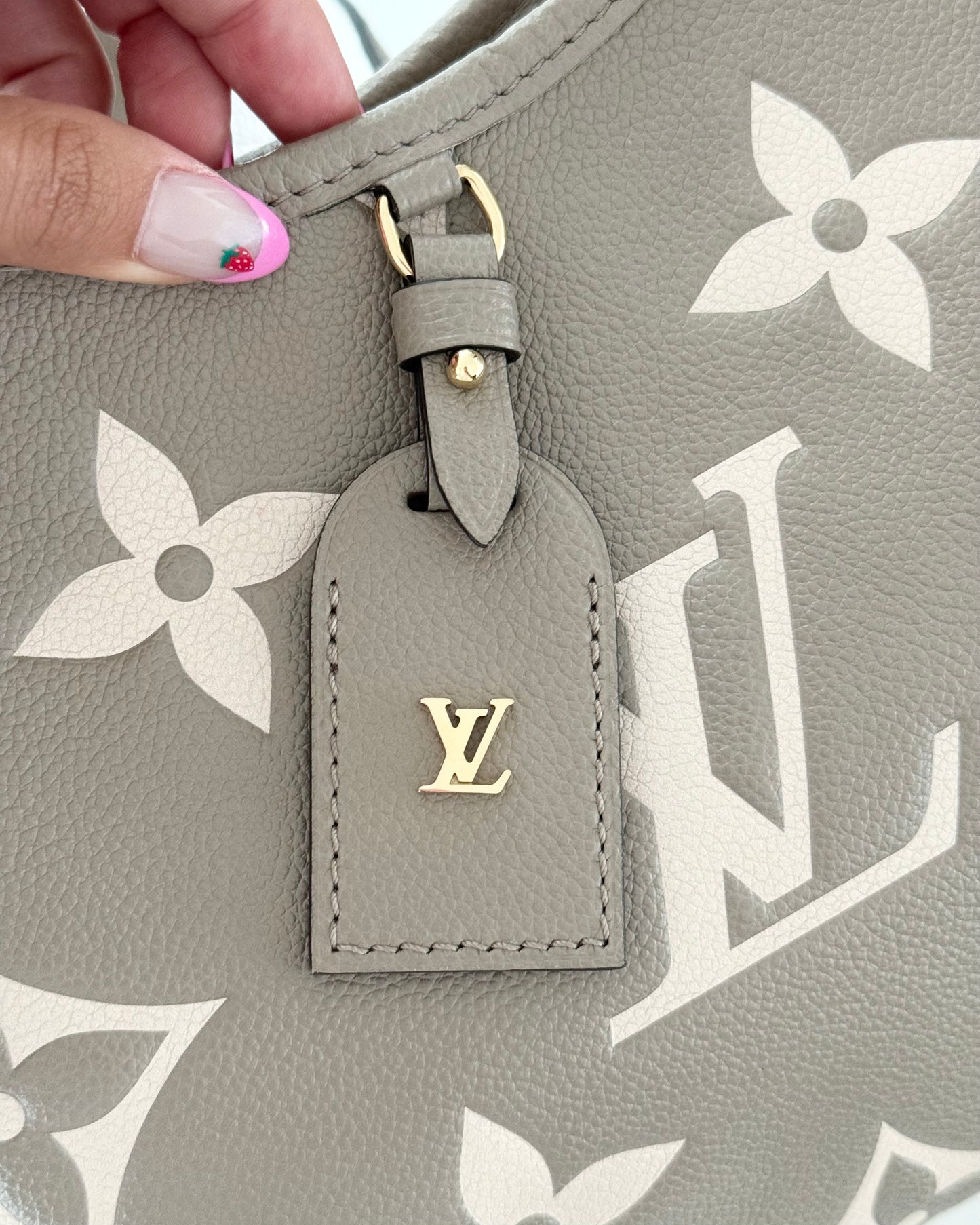 Louis Vuitton Bi-Color Carryall PM
