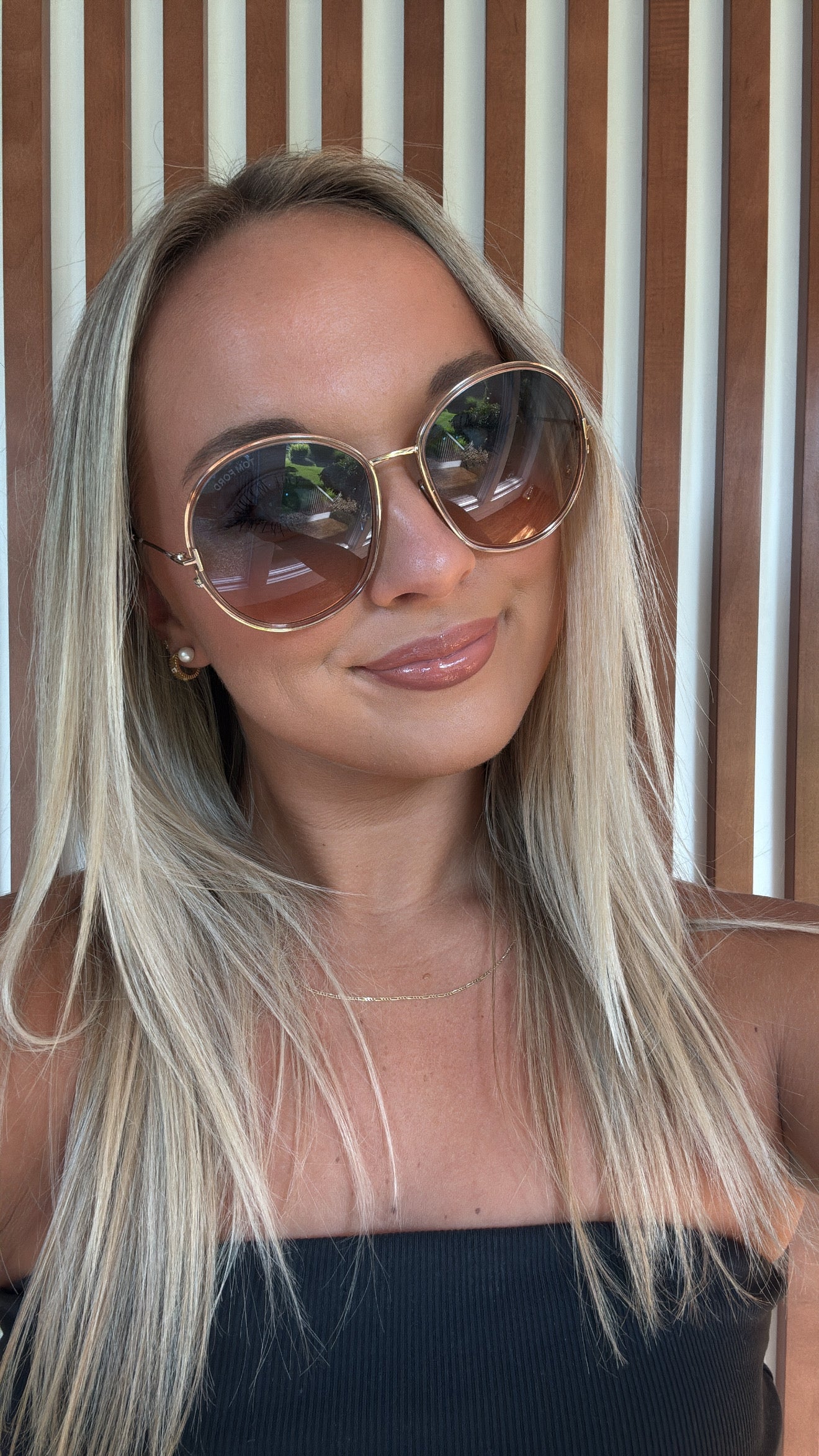 Tom Ford Round Rose Gold Sunnies