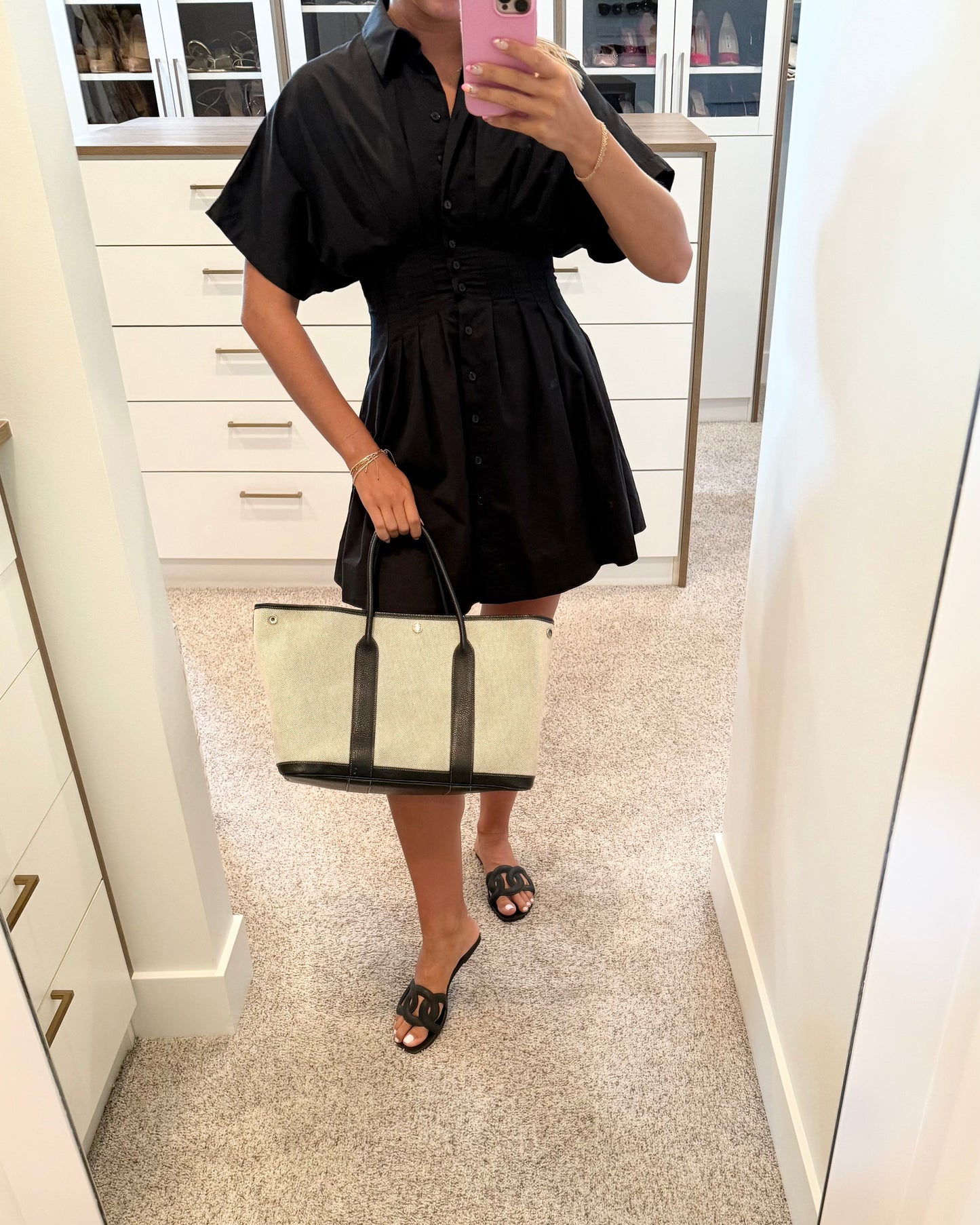 Hermes Garden Party 36 Beige Tote Bag