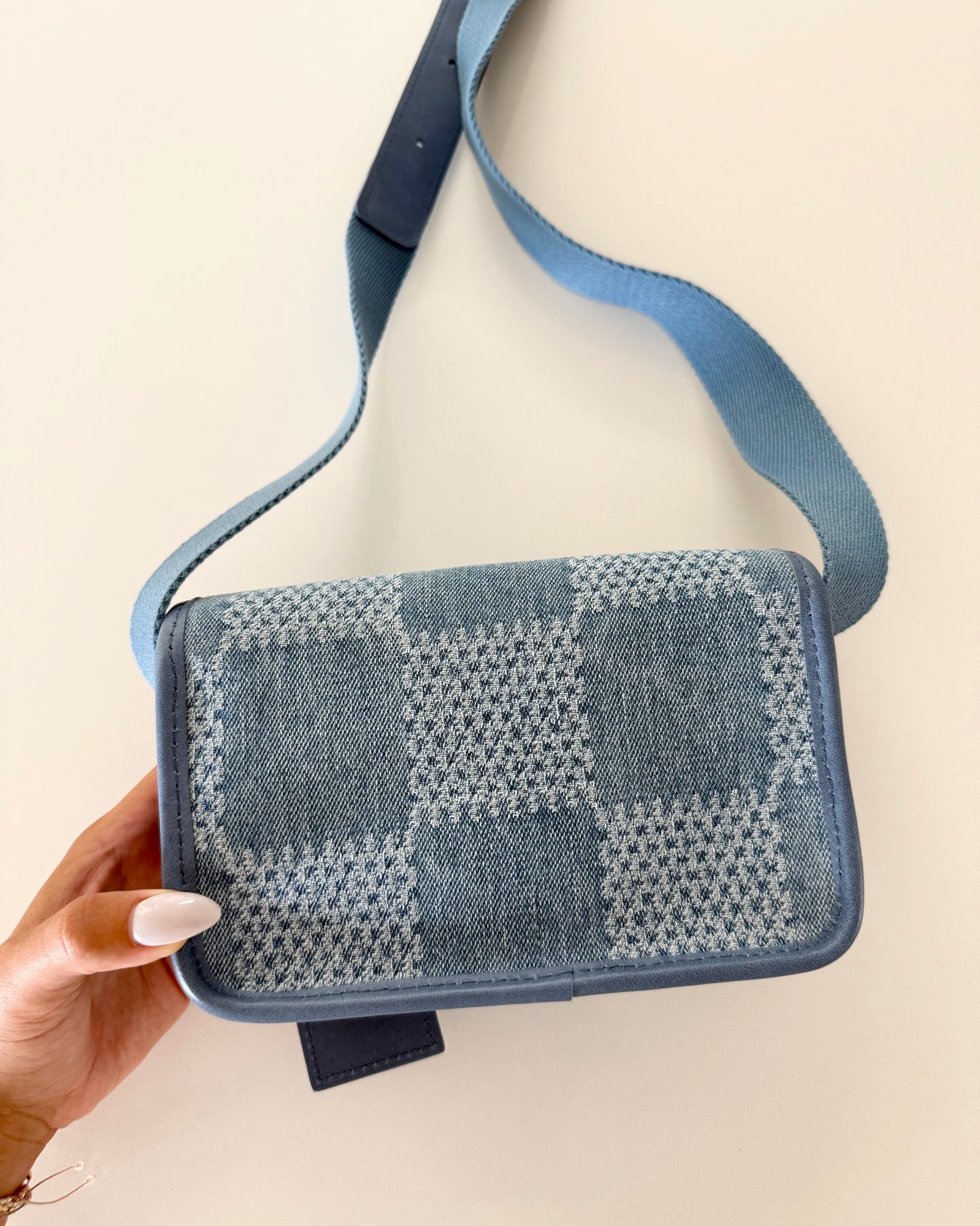 Louis Vuitton Damier Denim 3D Bosphore Wearable Wallet