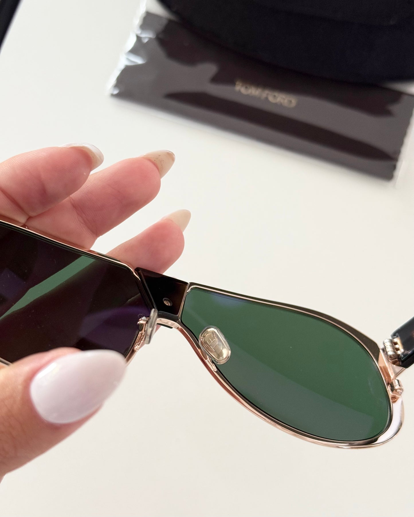 Tom Ford Rose Gold Aviator