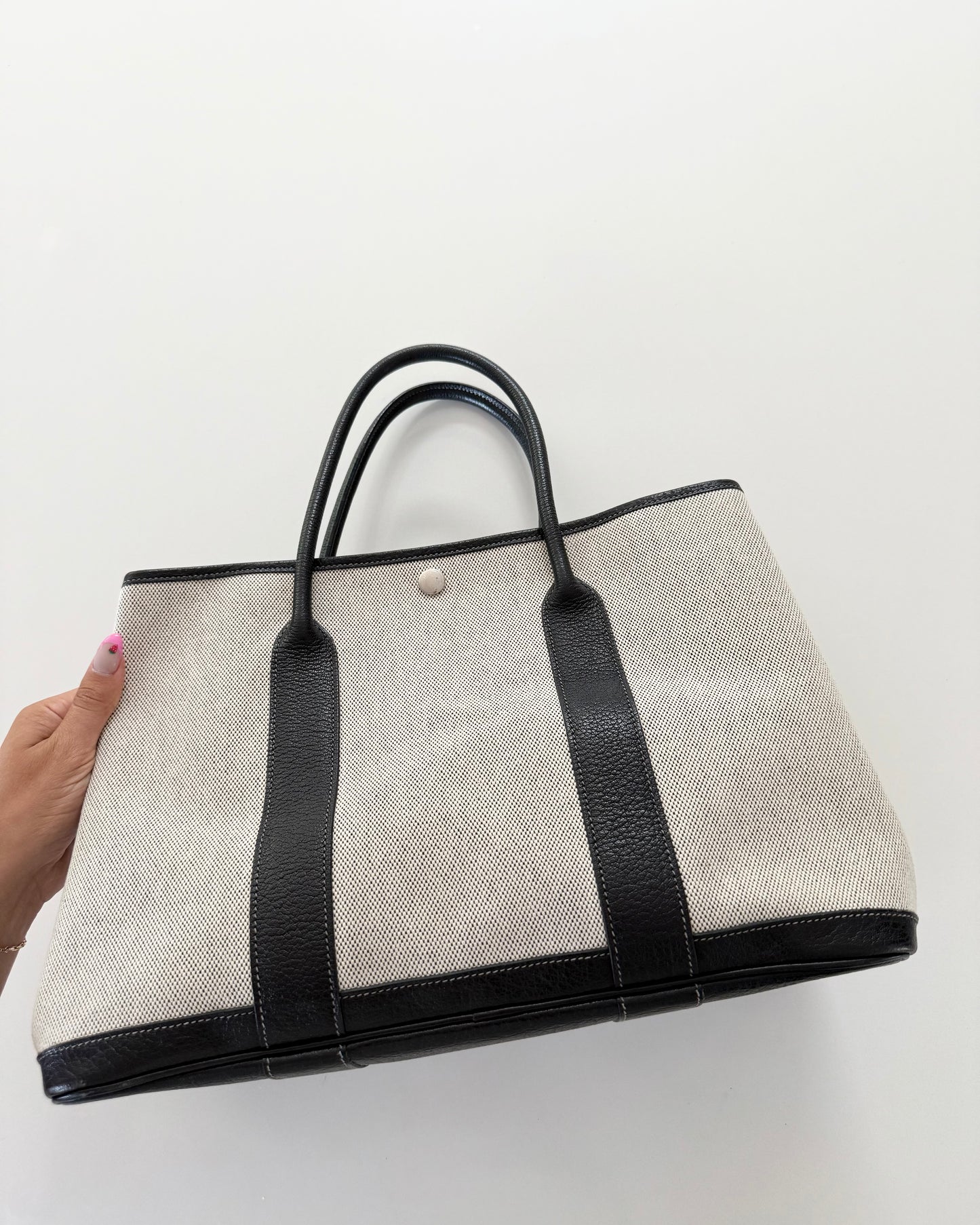 Hermes Garden Party 36 Beige Tote Bag