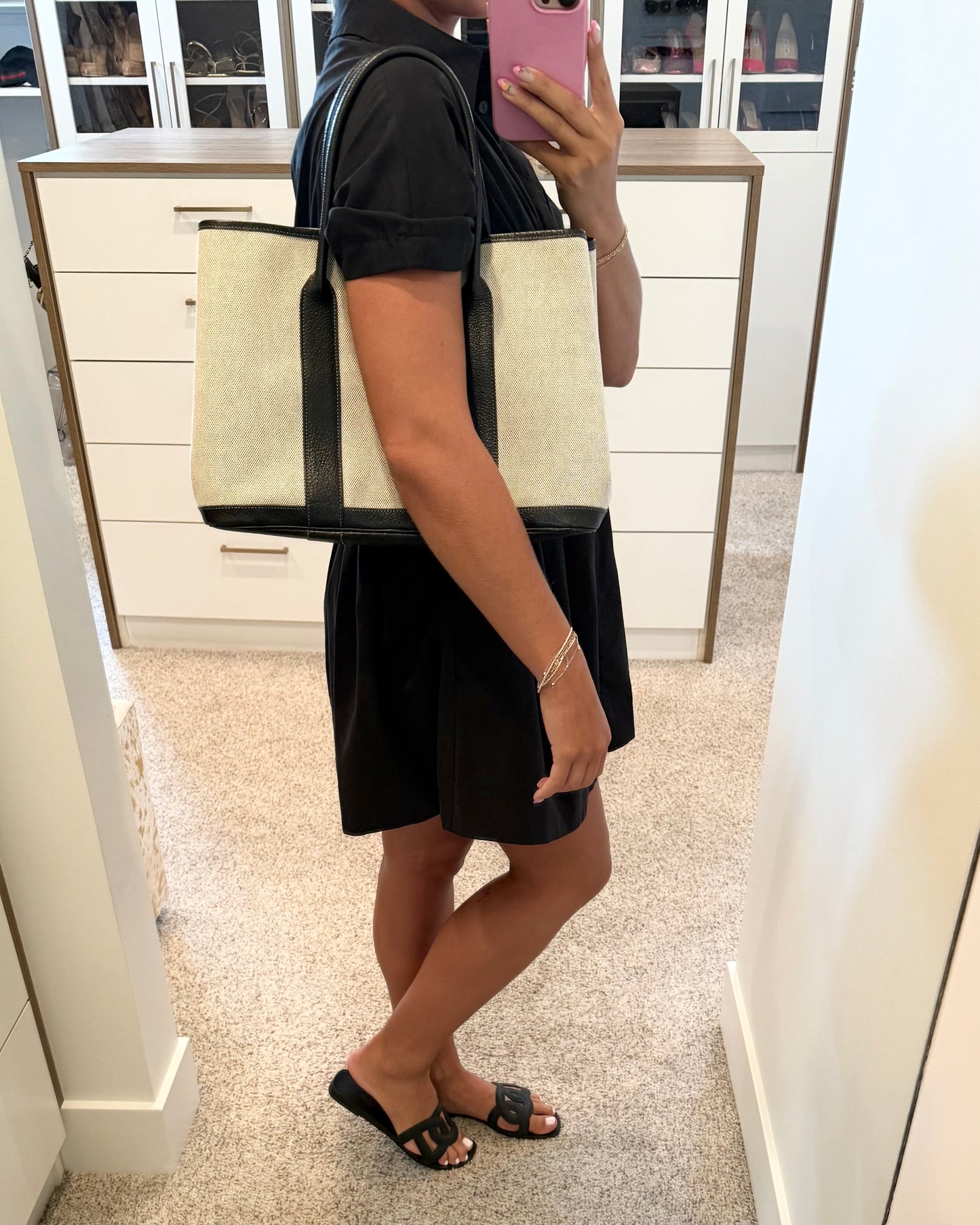 Hermes Garden Party 36 Beige Tote Bag
