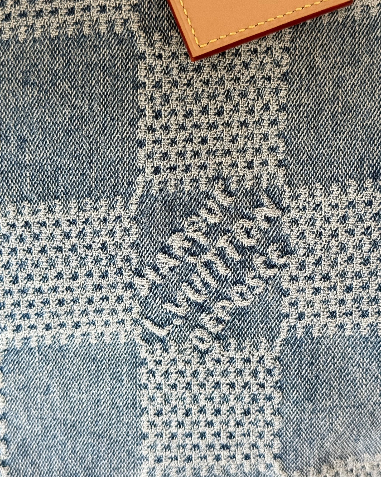 Louis Vuitton Damier Denim 3D Speedy Bandoliere 40 from 2024