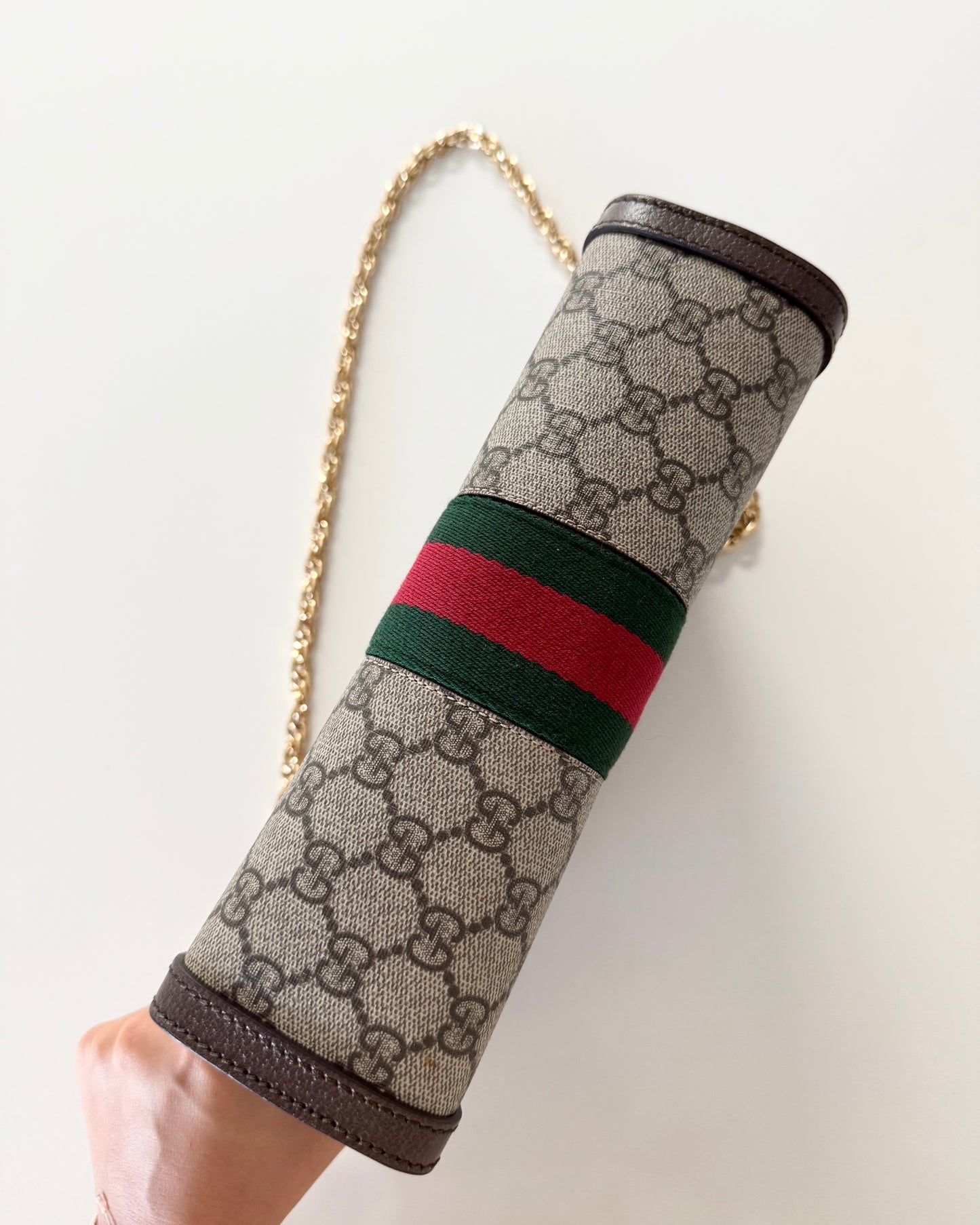 Gucci Beige/Ebony Supreme Coated Canvas Vintage Web Ophidia