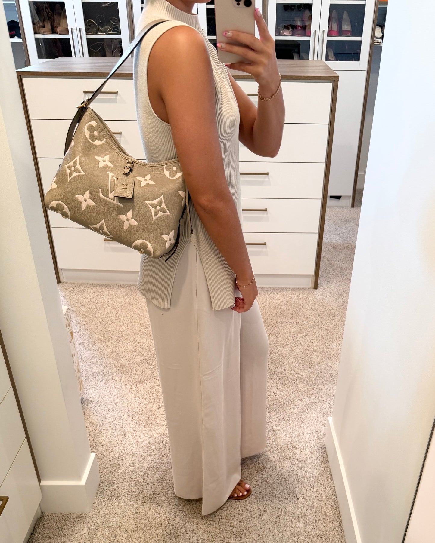 Louis Vuitton Bi-Color Carryall PM