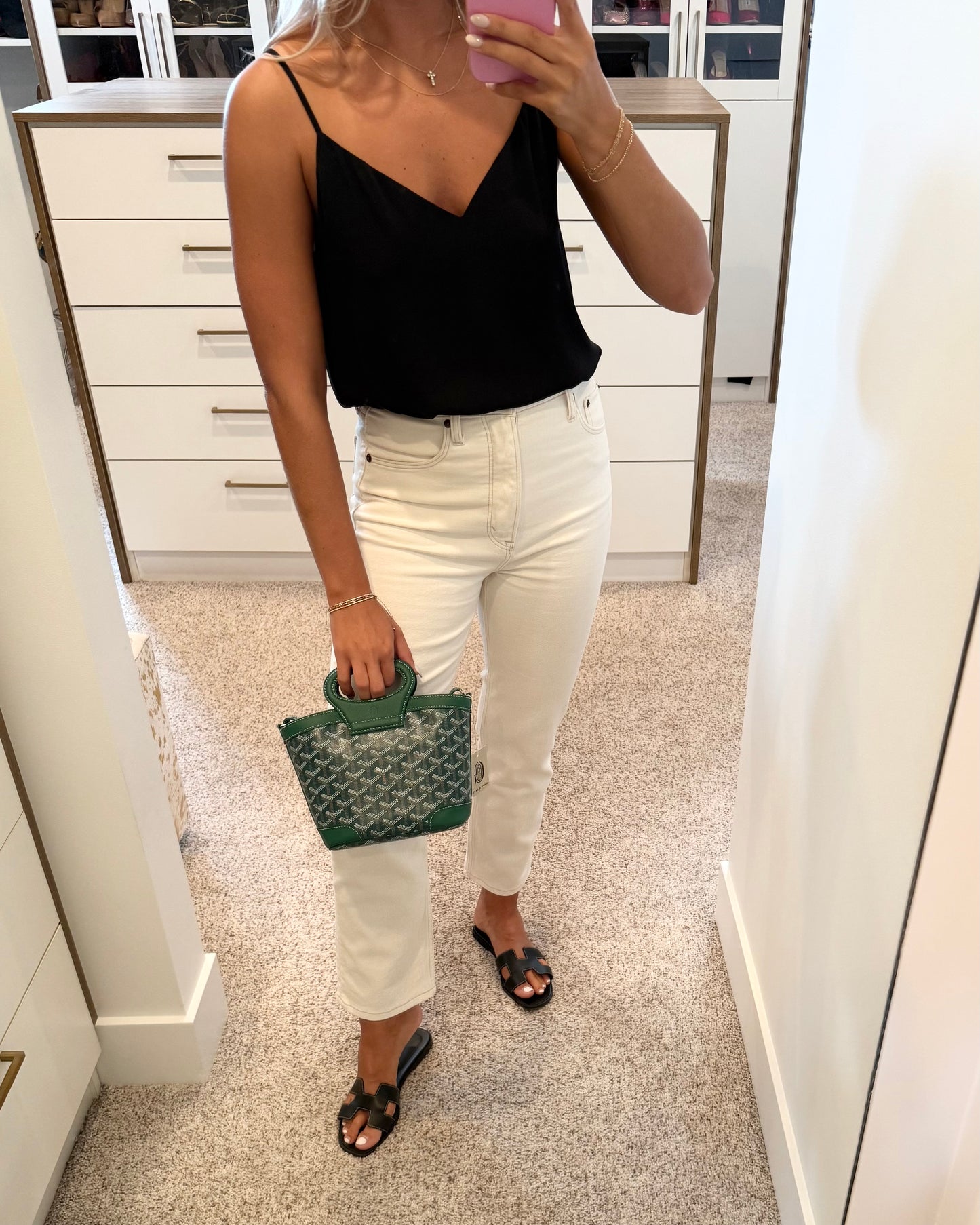 Goyard Green Beluga Mini Bag