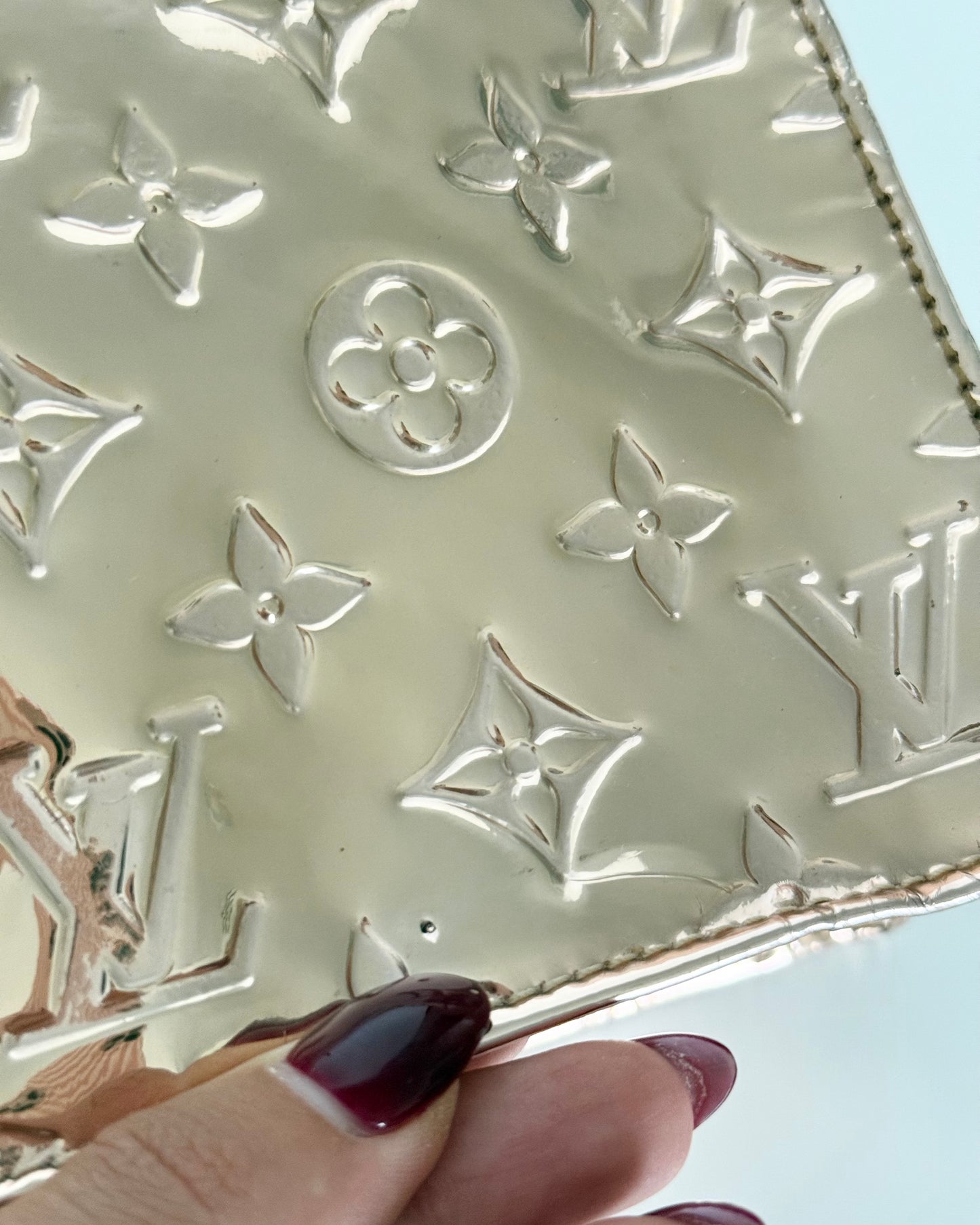 Louis Vuitton Gold Mirror Sac Plat Tote