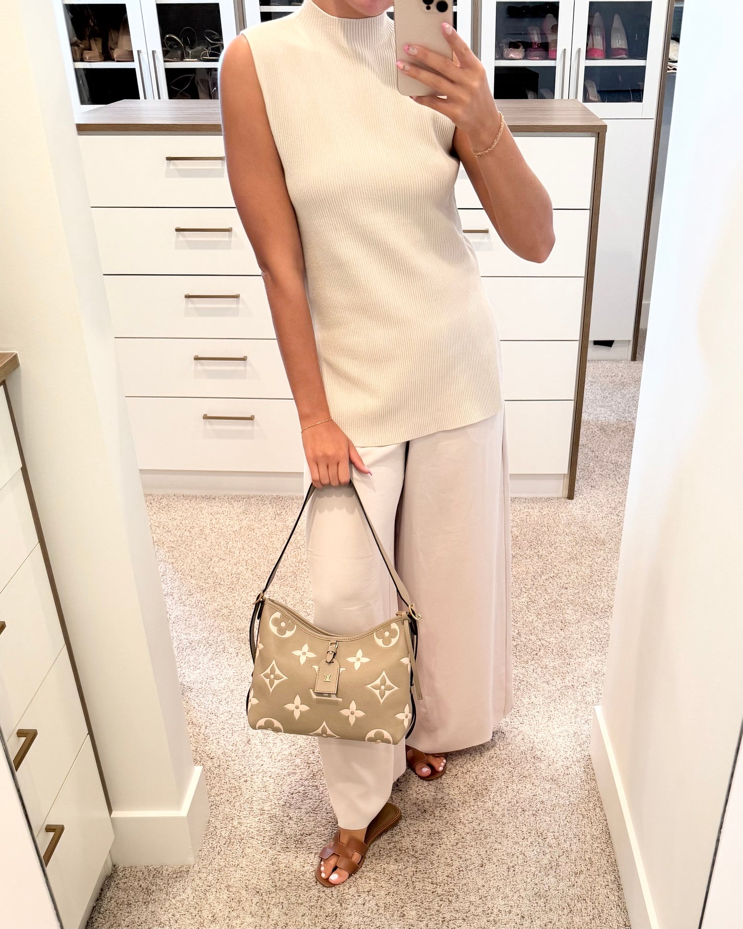 Louis Vuitton Bi-Color Carryall PM