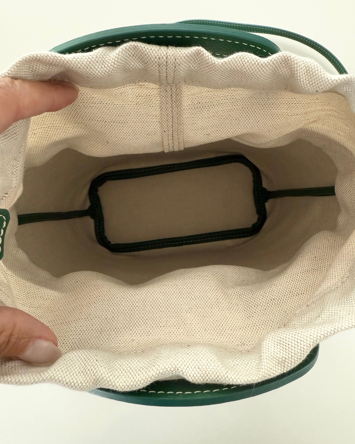 Goyard Green Beluga Mini Bag