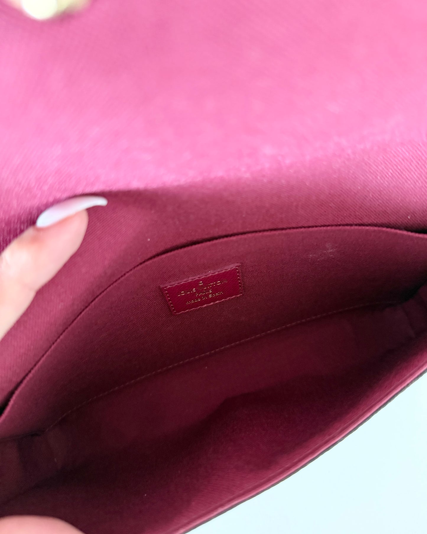 Louis Vuitton Monogram Canvas Pochette Felicie Bag