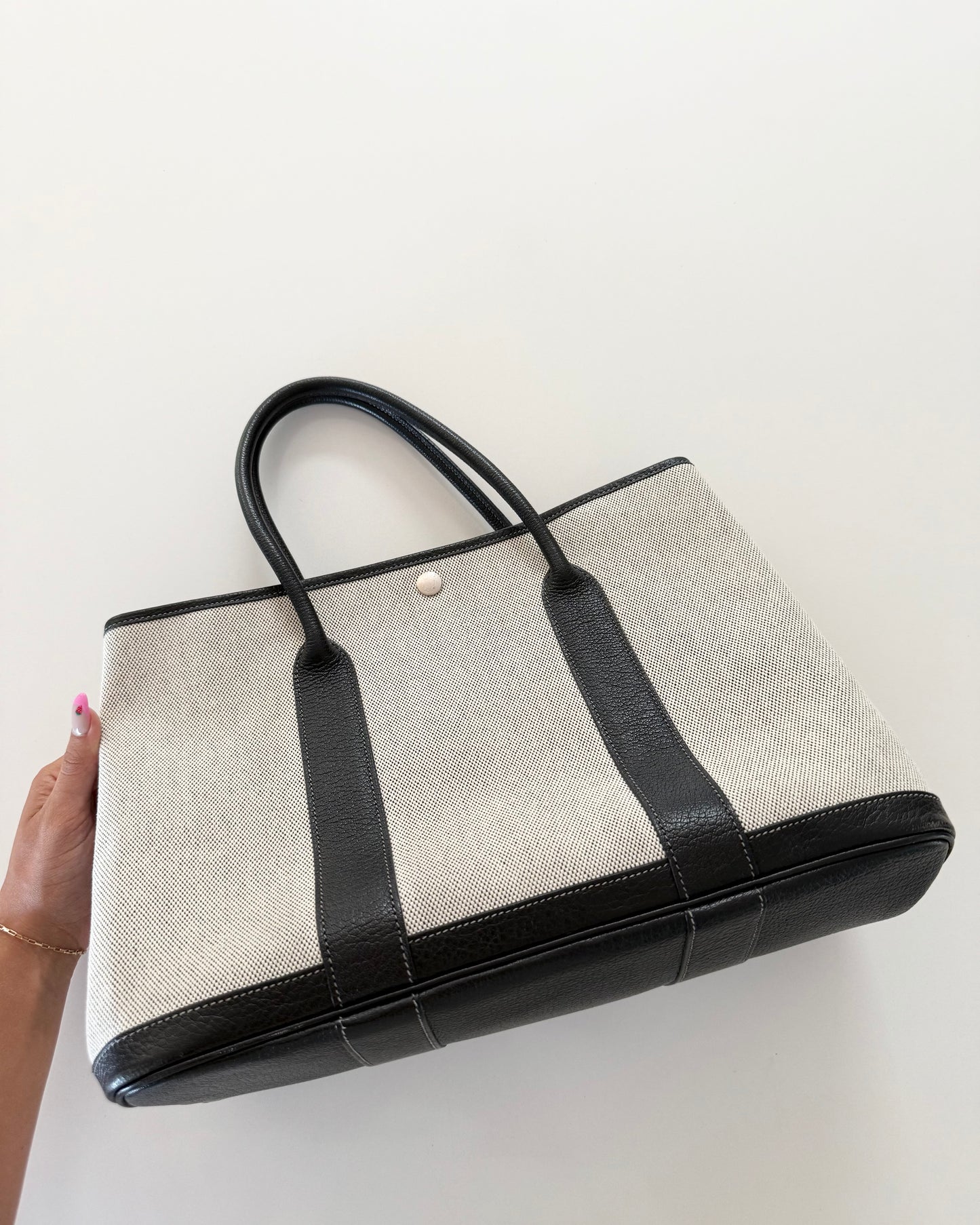 Hermes Garden Party 36 Beige Tote Bag