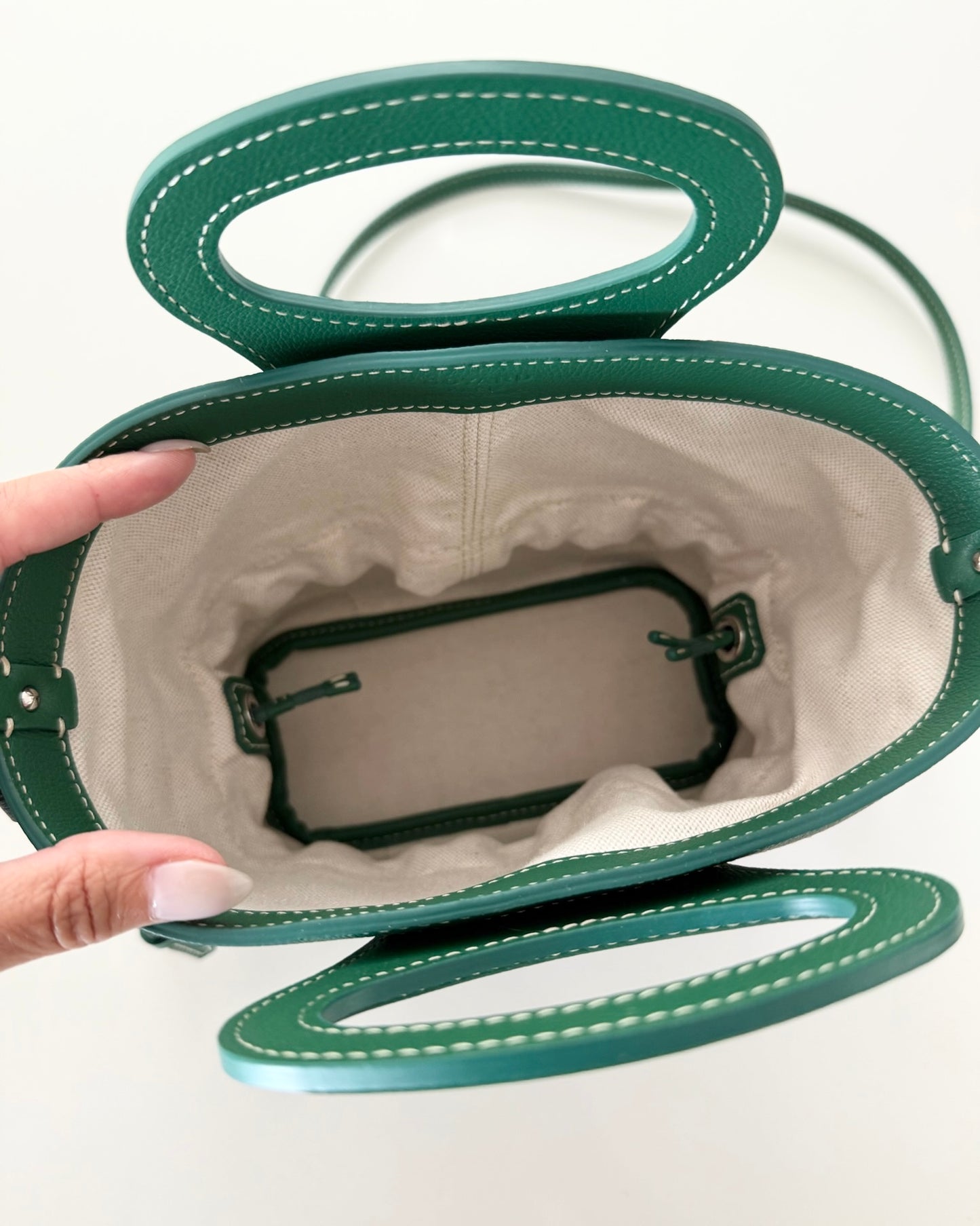 Goyard Green Beluga Mini Bag