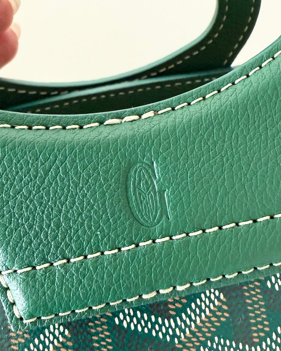 Goyard Green Beluga Mini Bag