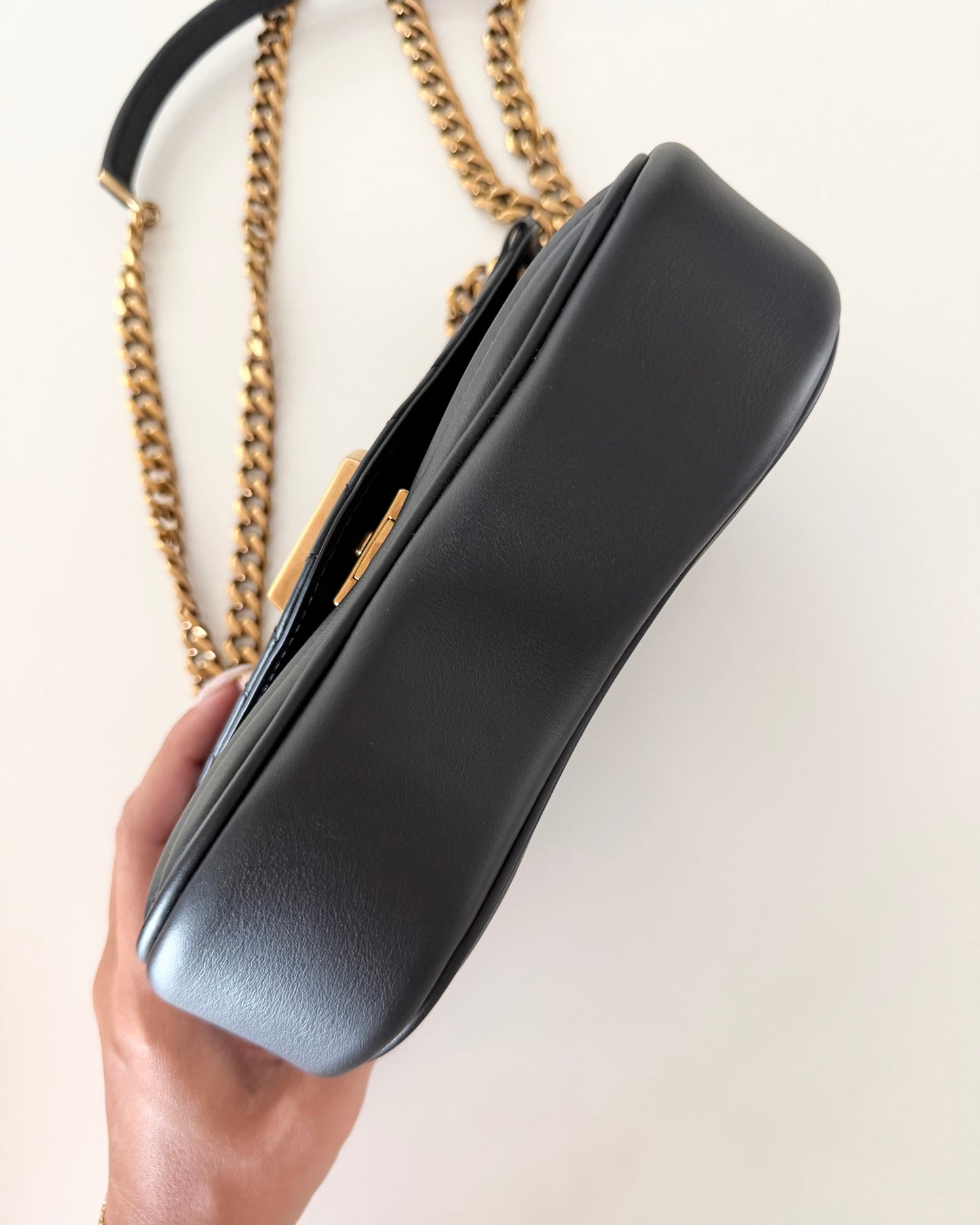 Louis Vuitton Black New Wave Chain PM Bag