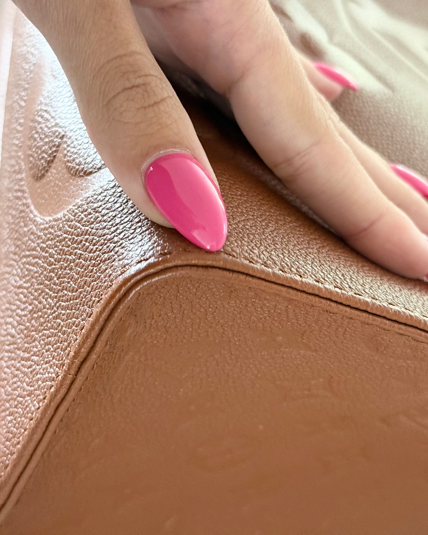 Louis Vuitton Limited Edition Cognac Empreinte Leather Onthego GM