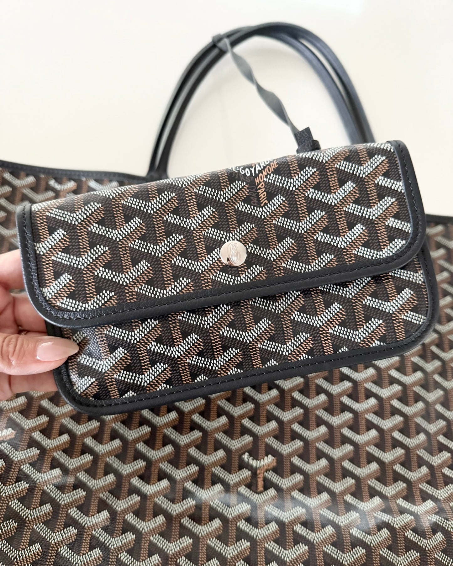 Goyard Black St Louis GM