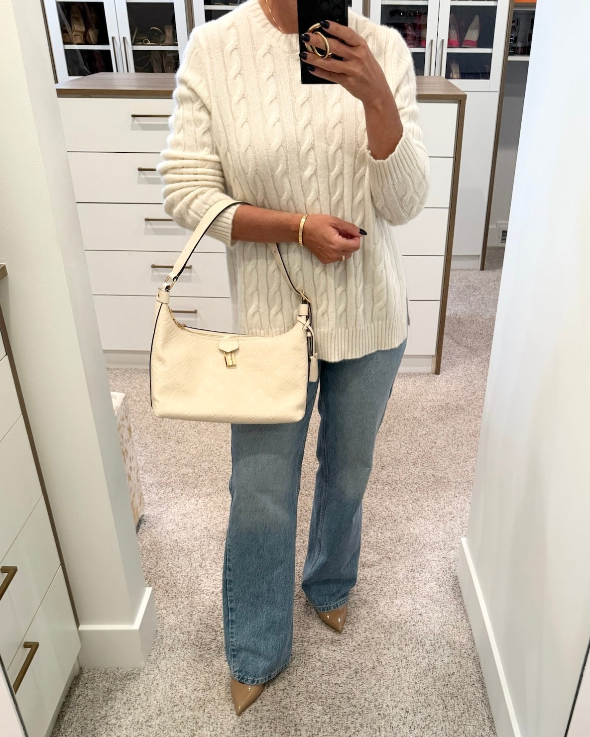 Louis Vuitton Ivory Sac Sport