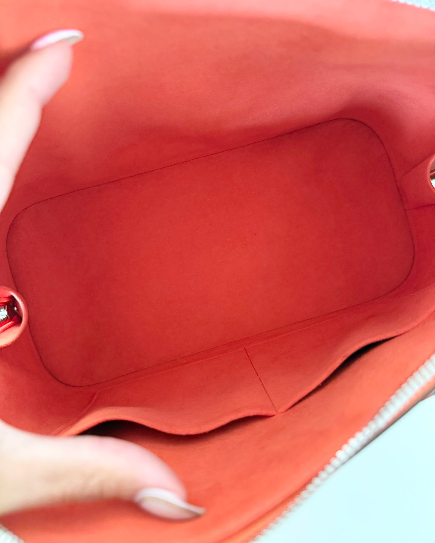 Louis Vuitton Limited Color Orange Epi Leather Alma PM from 2013