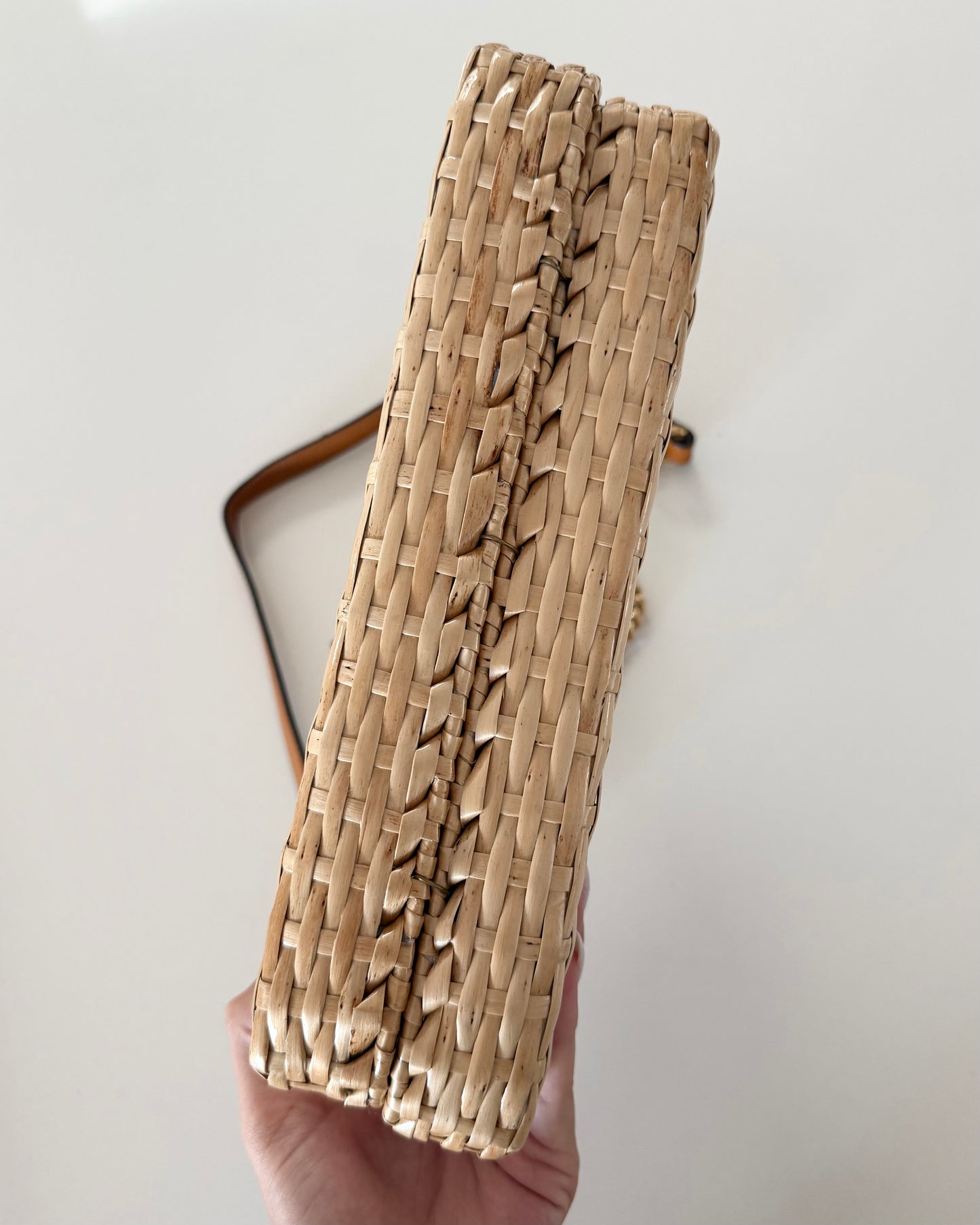 Gucci Limited Edition Wicker Basket Marmont Bag
