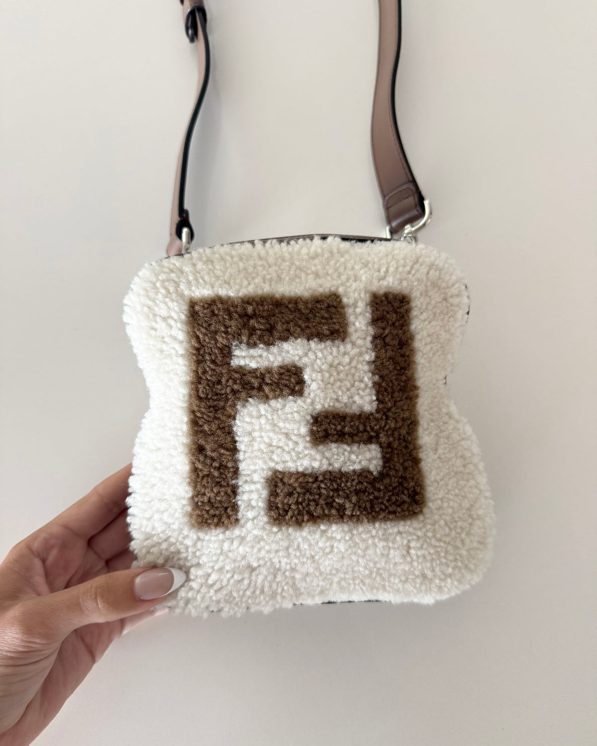 Fendi Shearling Toast Bag