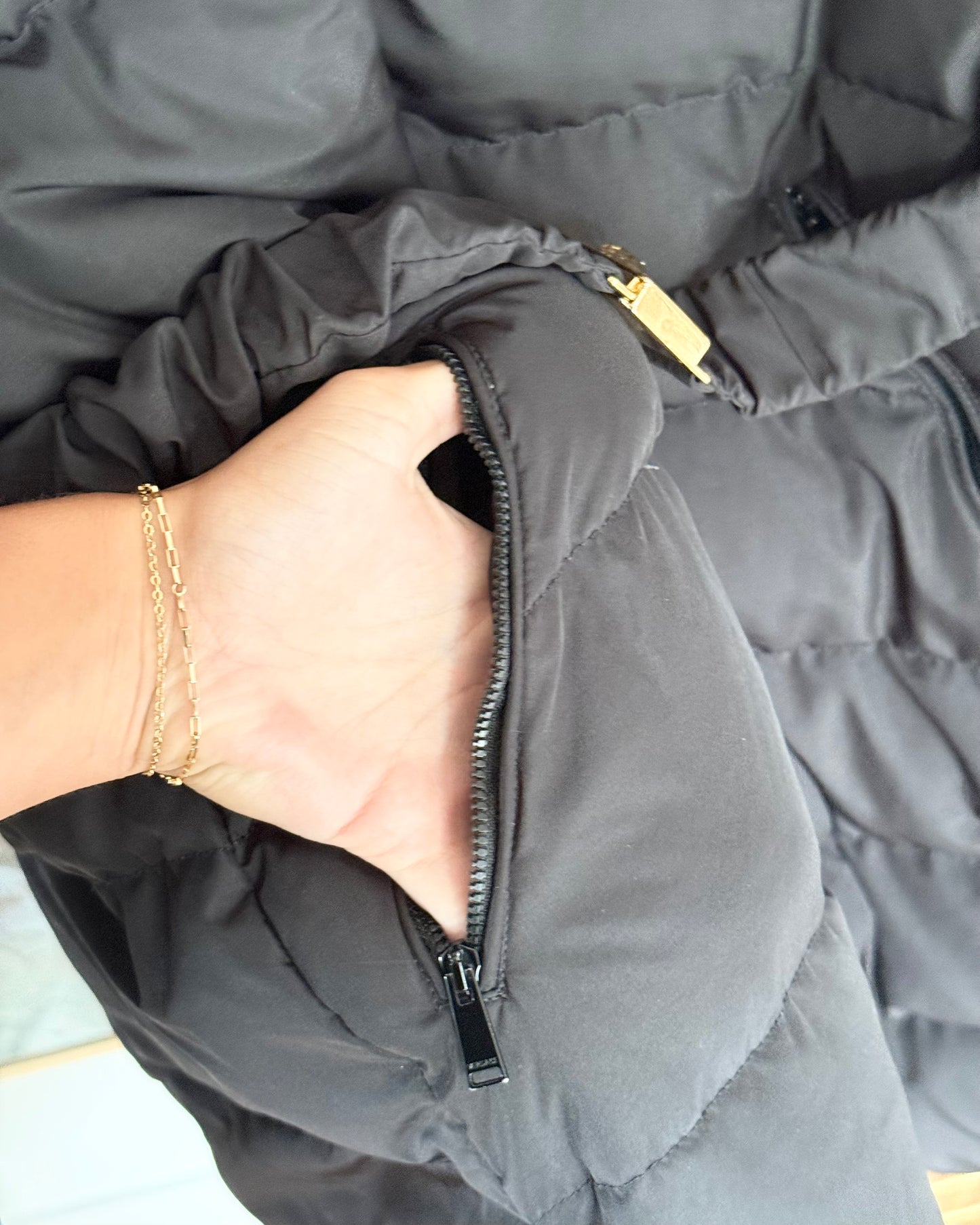 Versace Black Medusa Belted Removable Hooded Long Puffer Coat Size 46