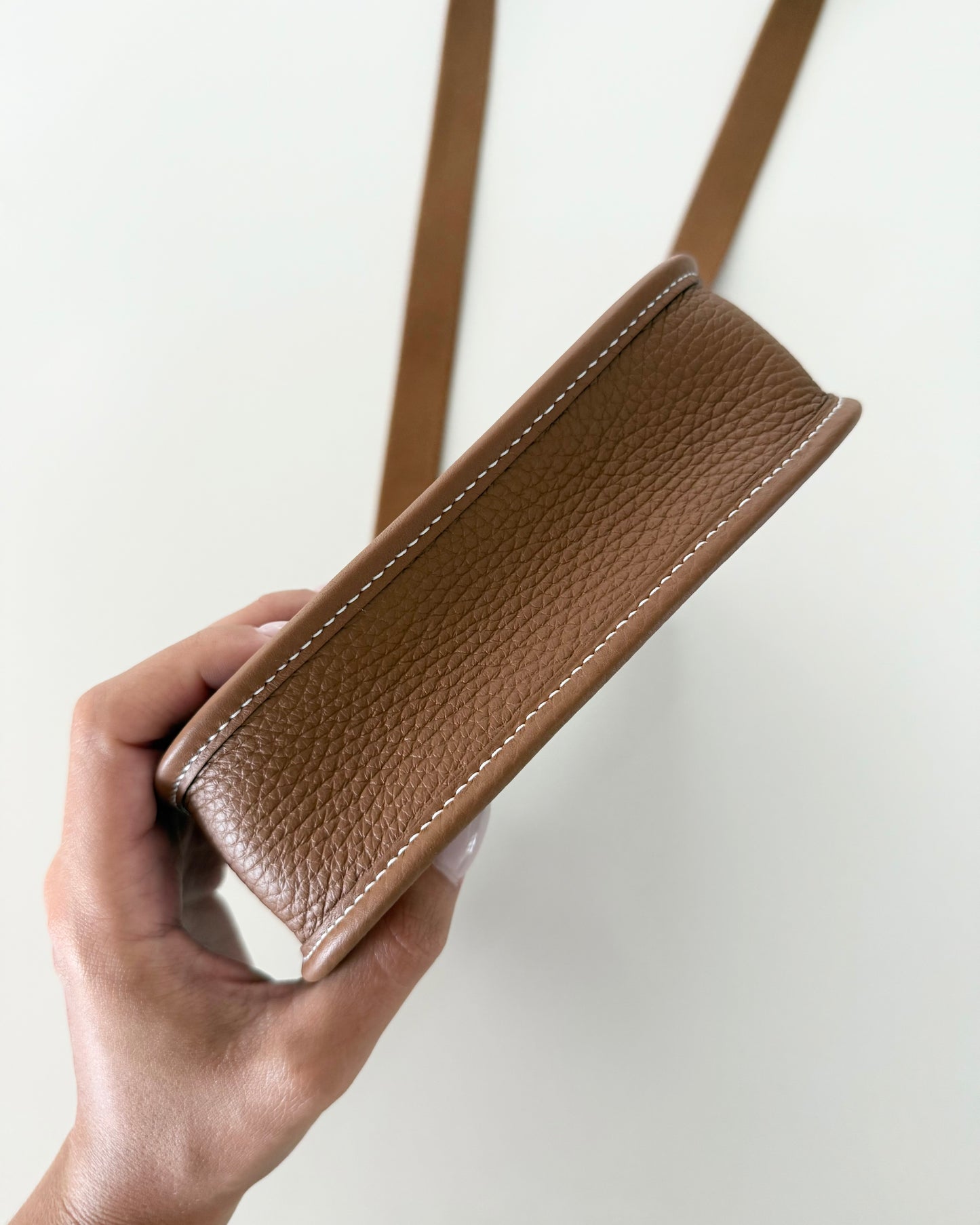 Hermes Gold Evelyne 16 TPM with Gold Hardware