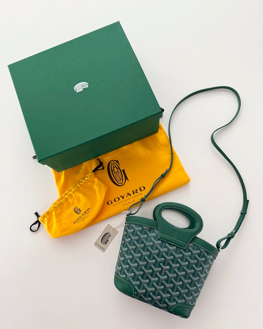 Goyard Green Beluga Mini Bag