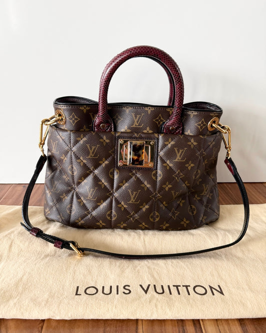 Louis Vuitton Limited Edition Monogram Etoile Exotique Tote MM Bag from 2012
