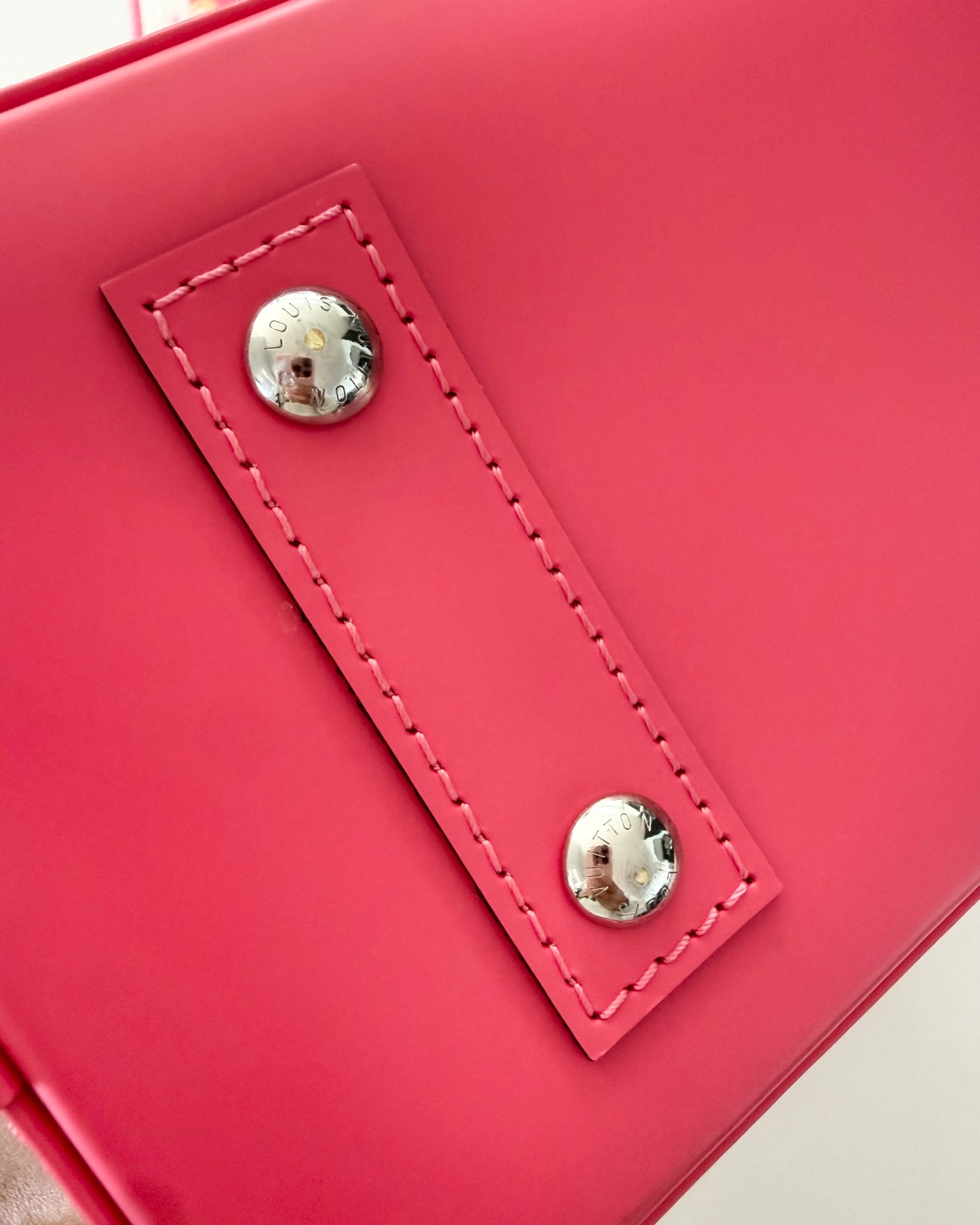 Louis Vuitton Pink Epi Leather Alma BB