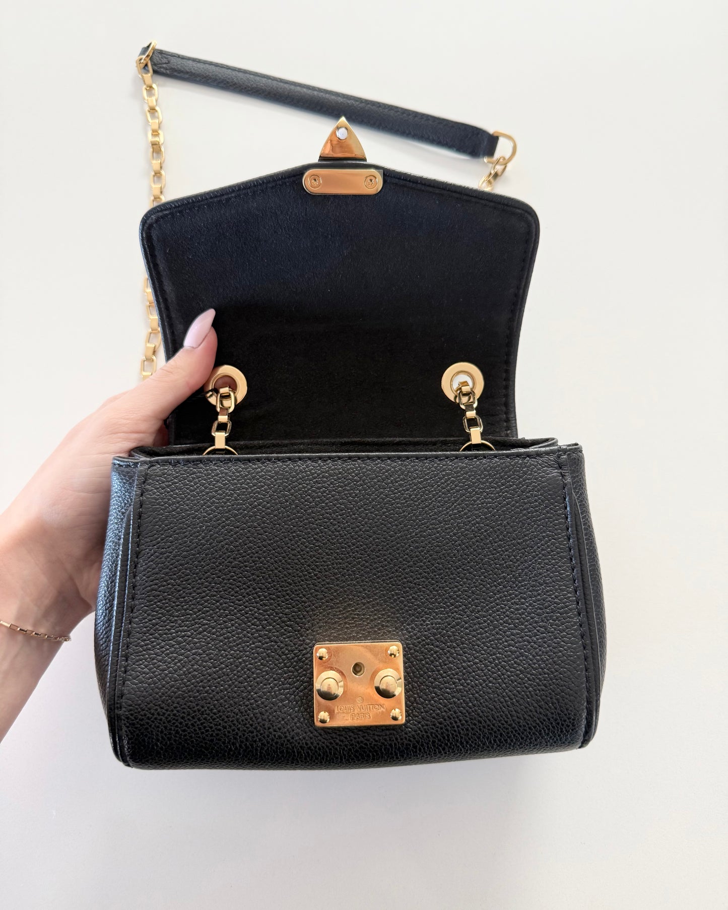 Louis Vuitton Black Empreinte St Germain BB