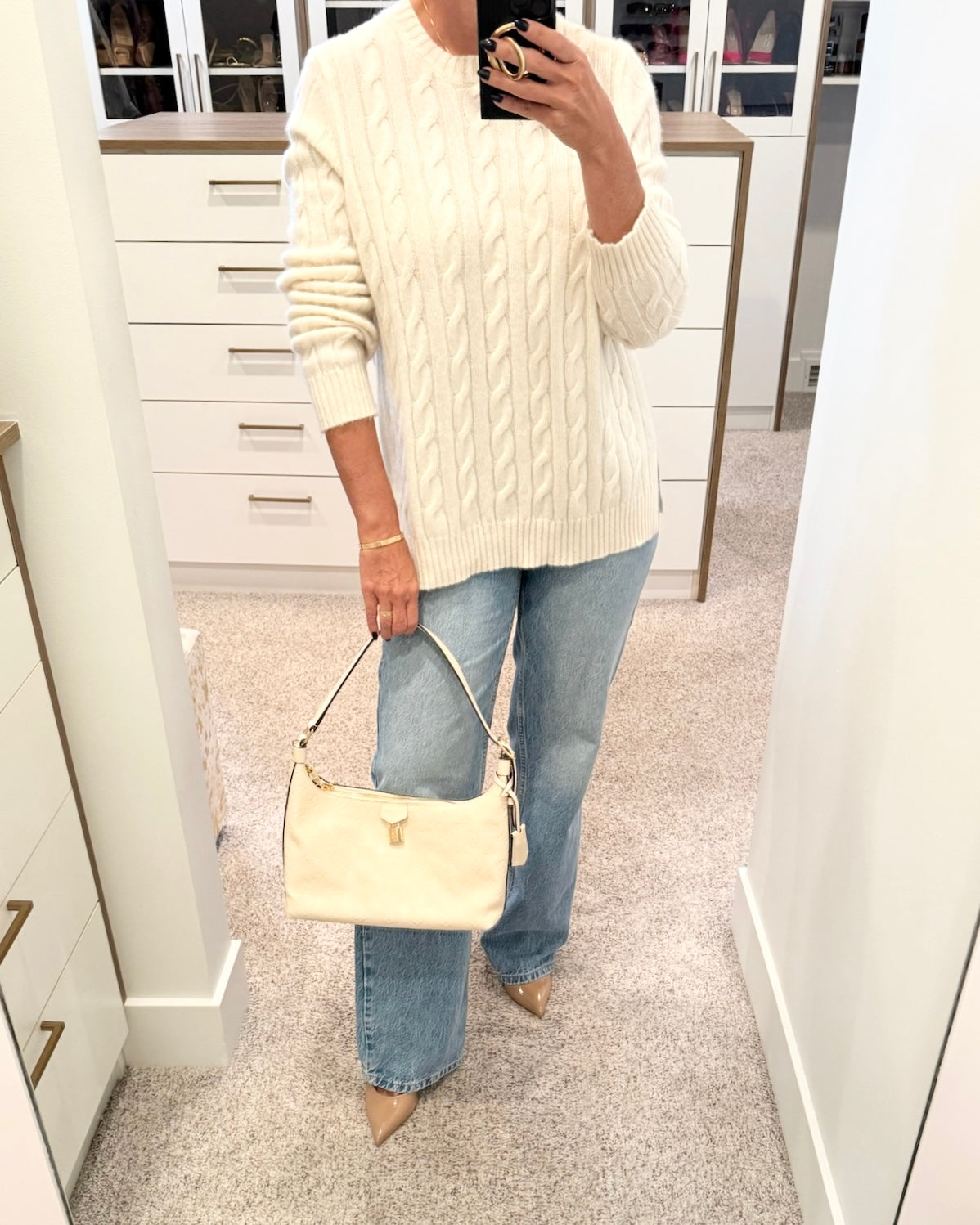 Louis Vuitton Ivory Sac Sport