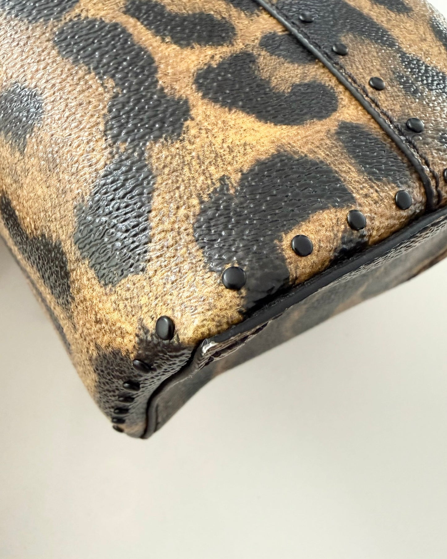 Louis Vuitton Monogram and Leopard Camera Box from 2016