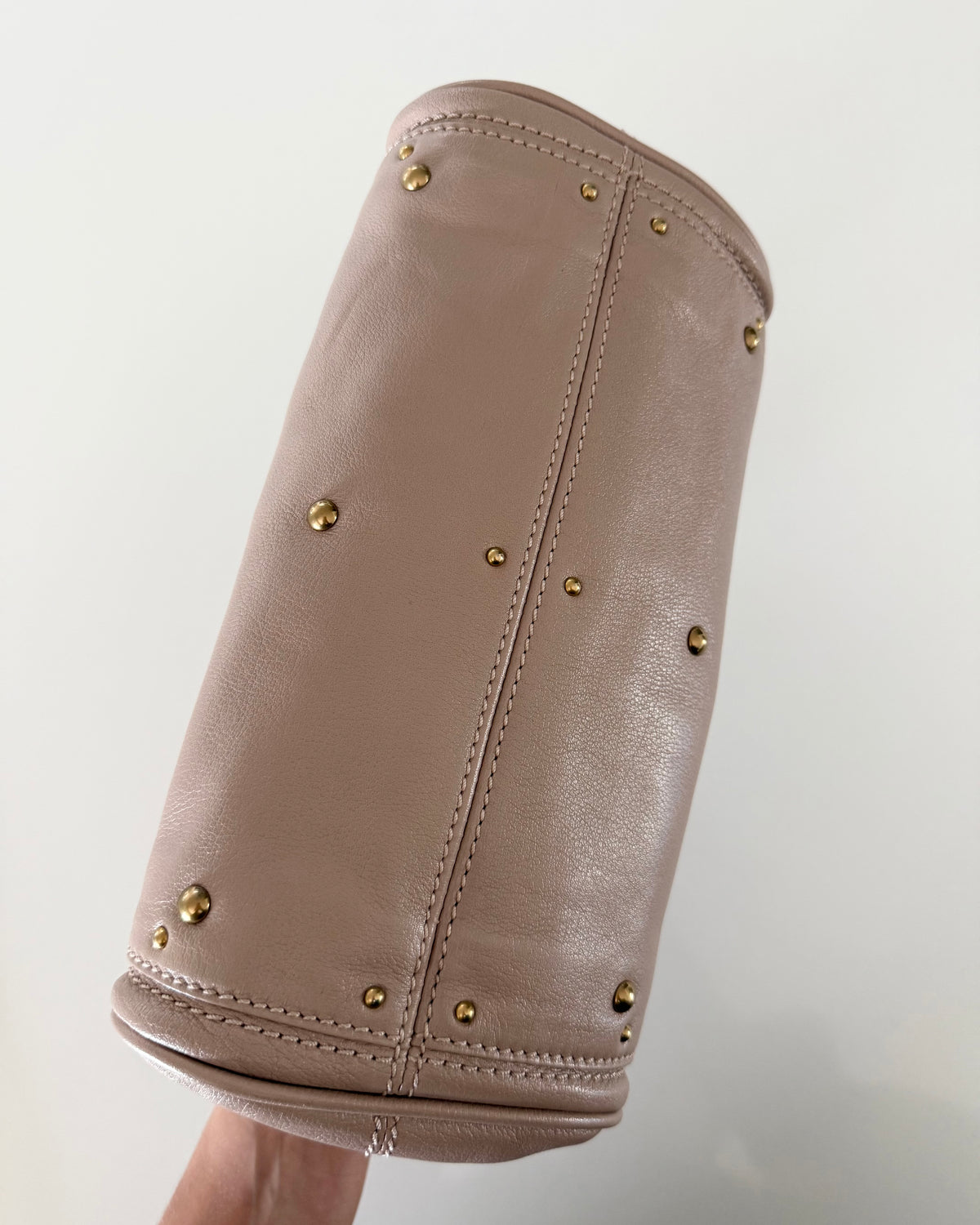 Chloe Pink Leather Small Paddington Bag from 2026