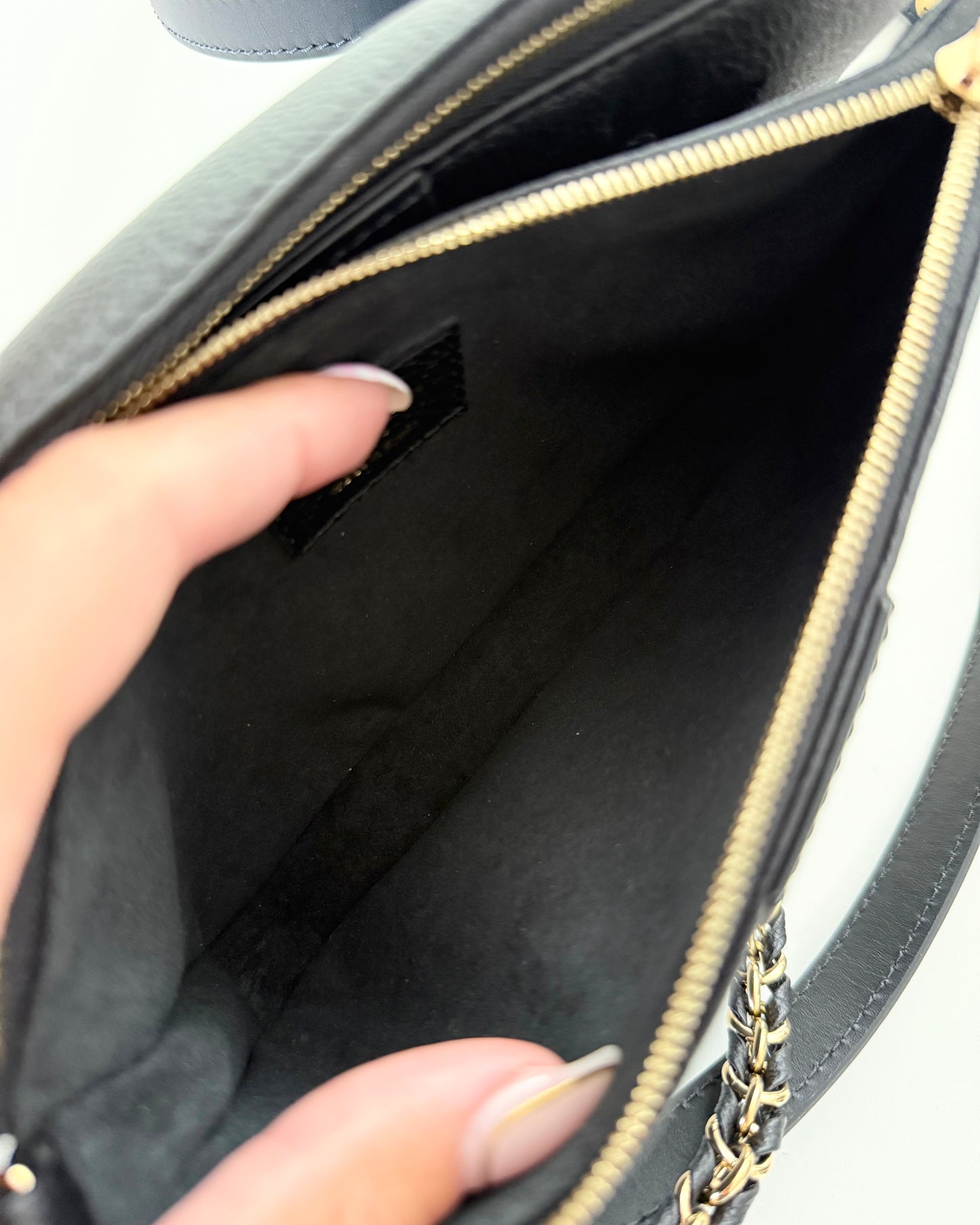 Louis Vuitton Black Monogram Empreinte Leather Multi Pochette Accessories