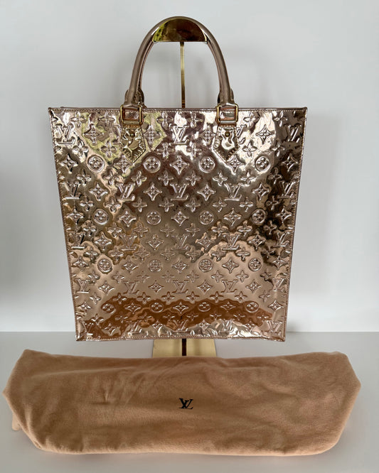 Louis Vuitton Gold Mirror Sac Plat Tote