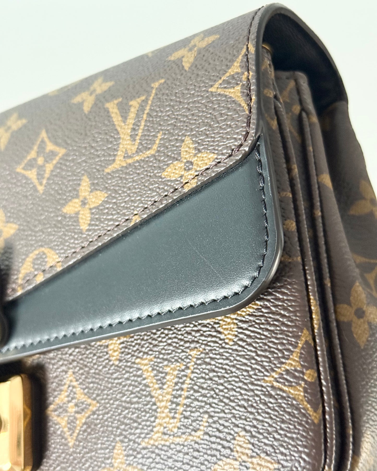 Louis Vuitton Monogram Canvas and Leather Marceau NM Bag