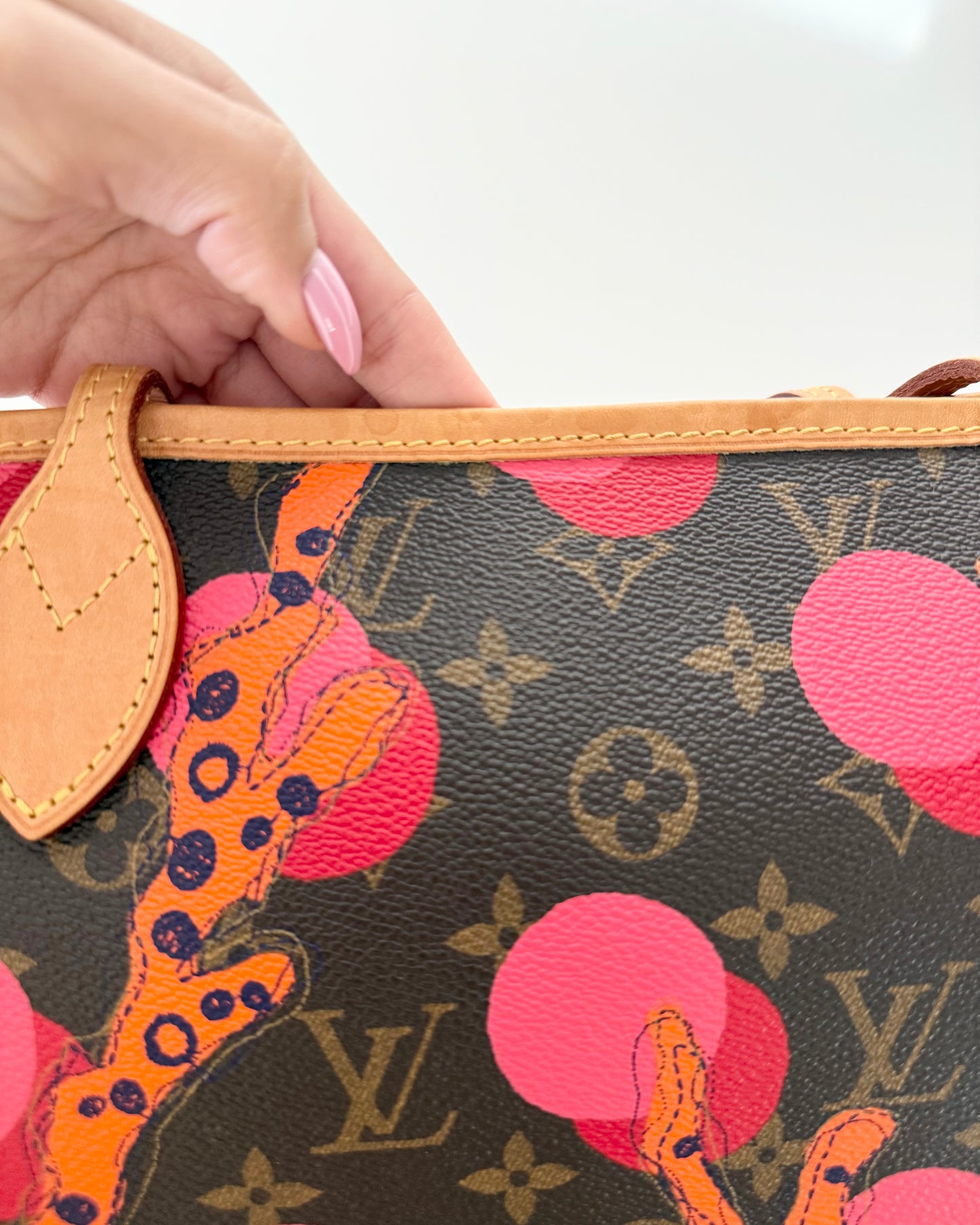 Louis Vuitton Limited Edition Monogram Ramages Neverfull MM