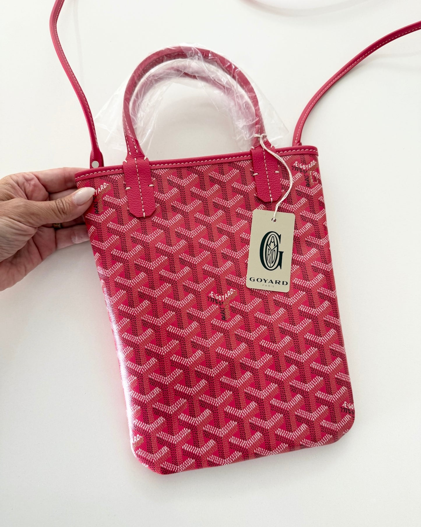 Goyard Limited Edition Fuchsia Poitiers PM Tote