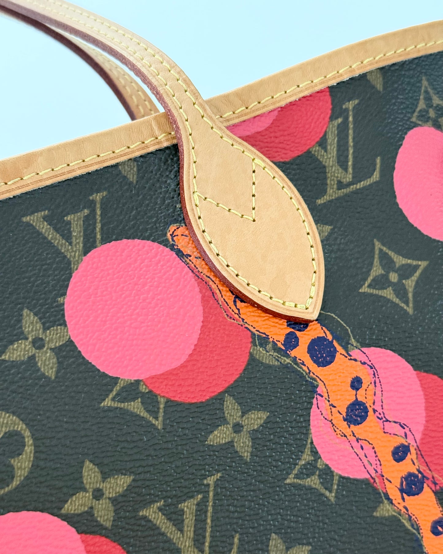 Louis Vuitton Limited Edition Monogram Ramages Neverfull MM