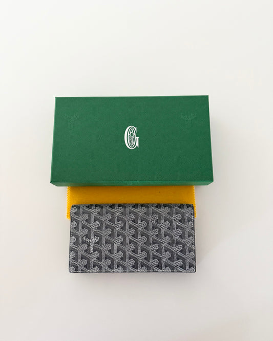 Goyard Grey Richelieu Long Wallet