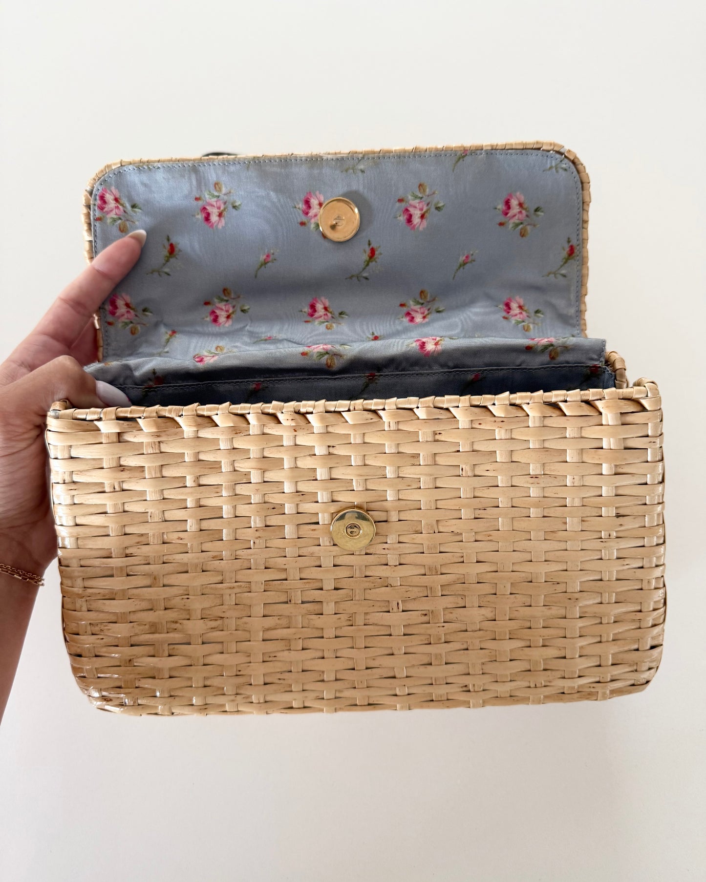 Gucci Limited Edition Wicker Basket Marmont Bag