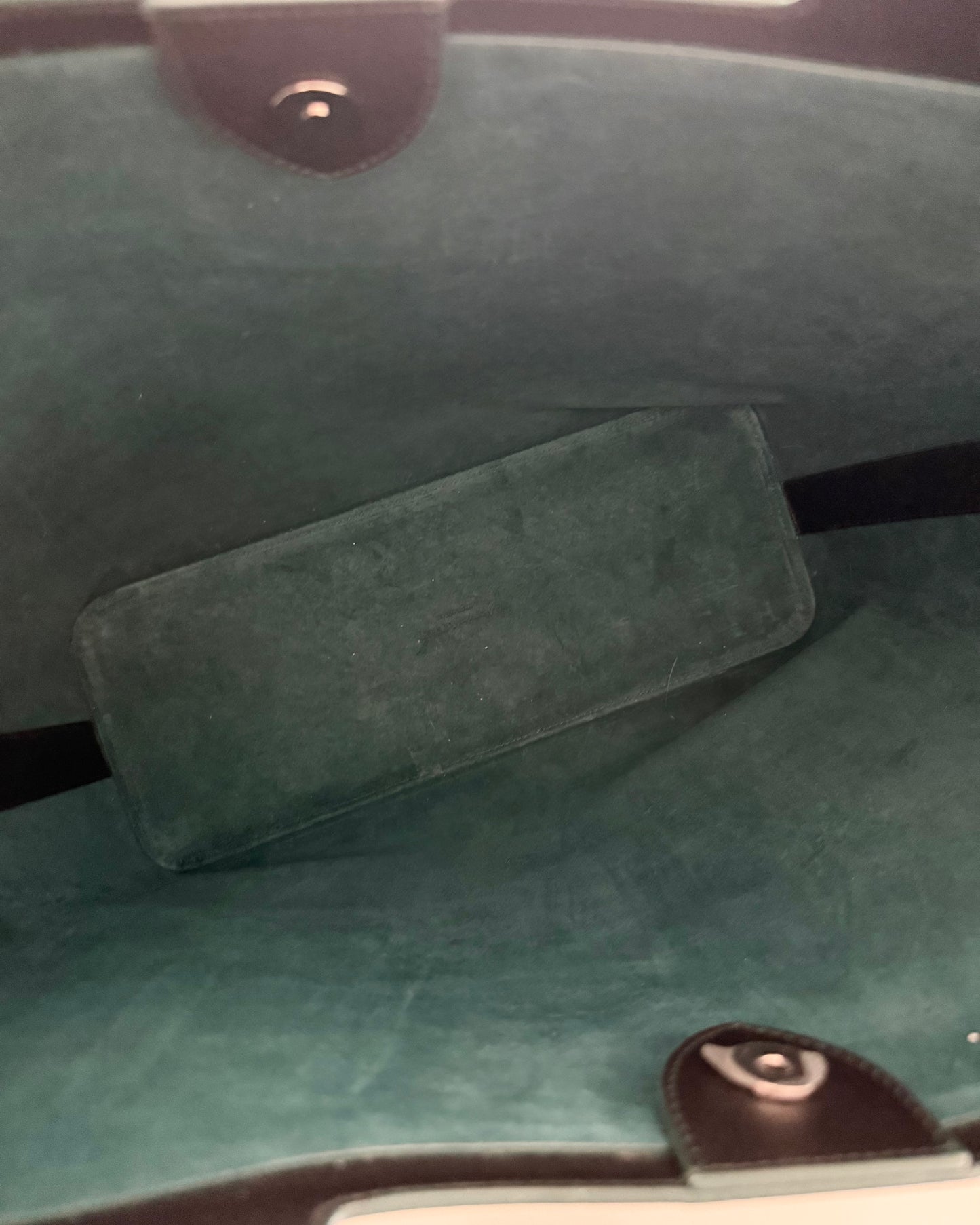 Alexander McQueen Black Leather The Bow Tote