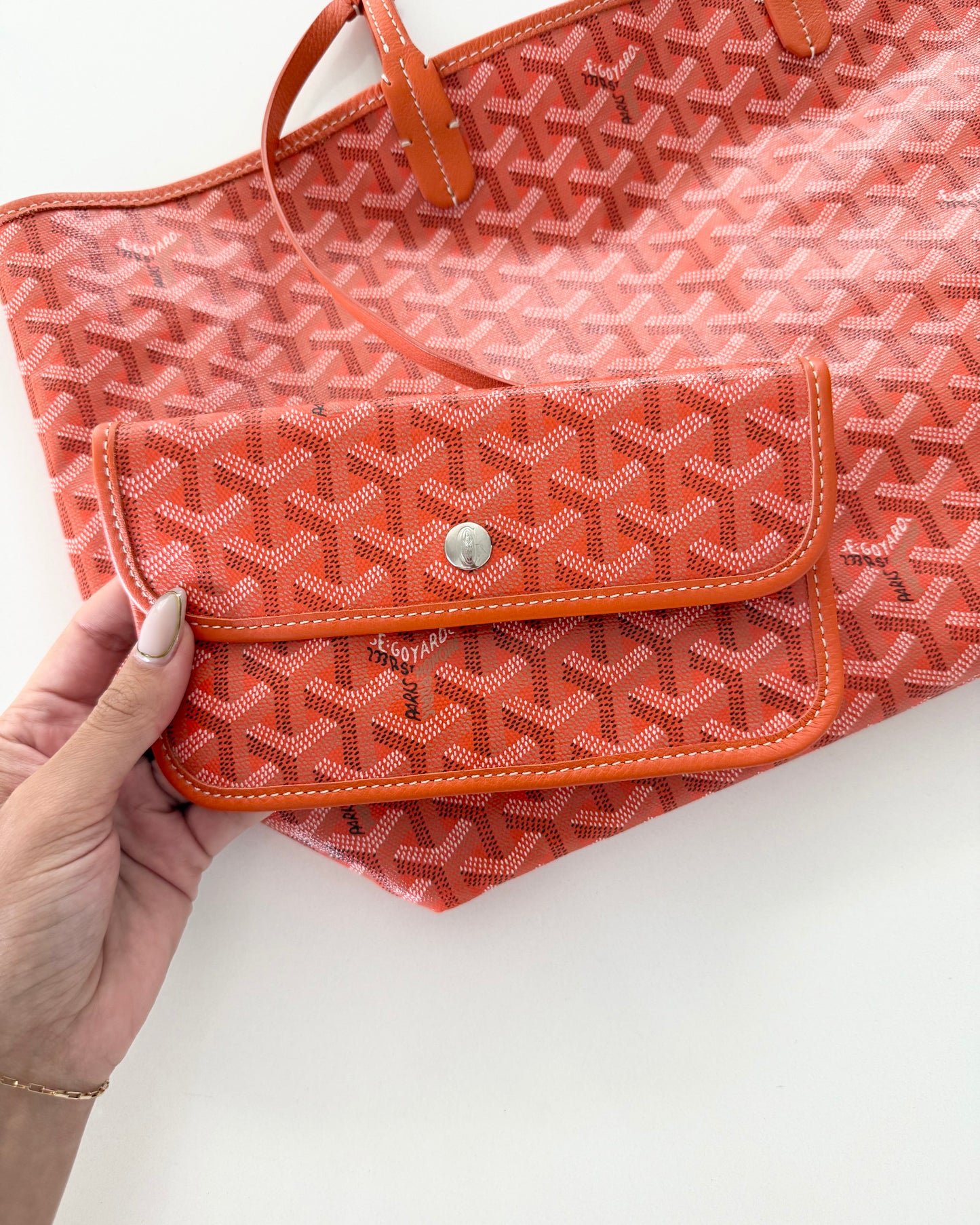 Goyard Orange St Louis PM