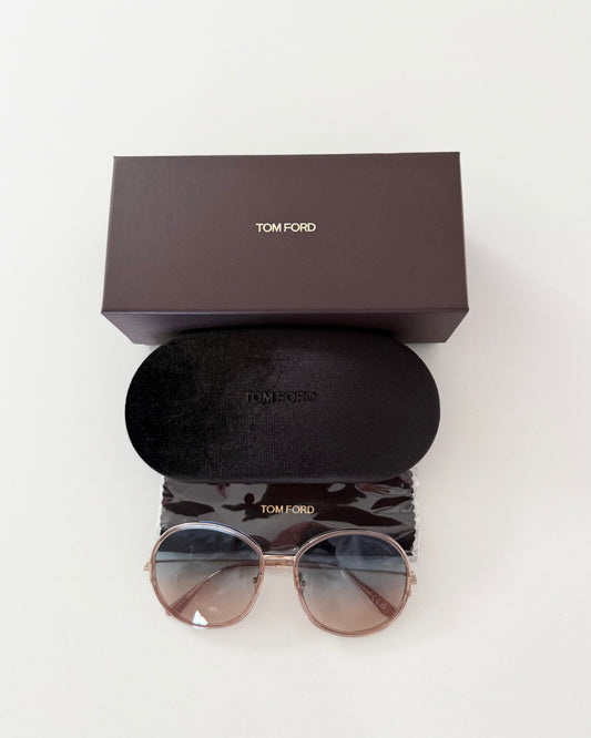 Tom Ford Round Rose Gold Sunnies