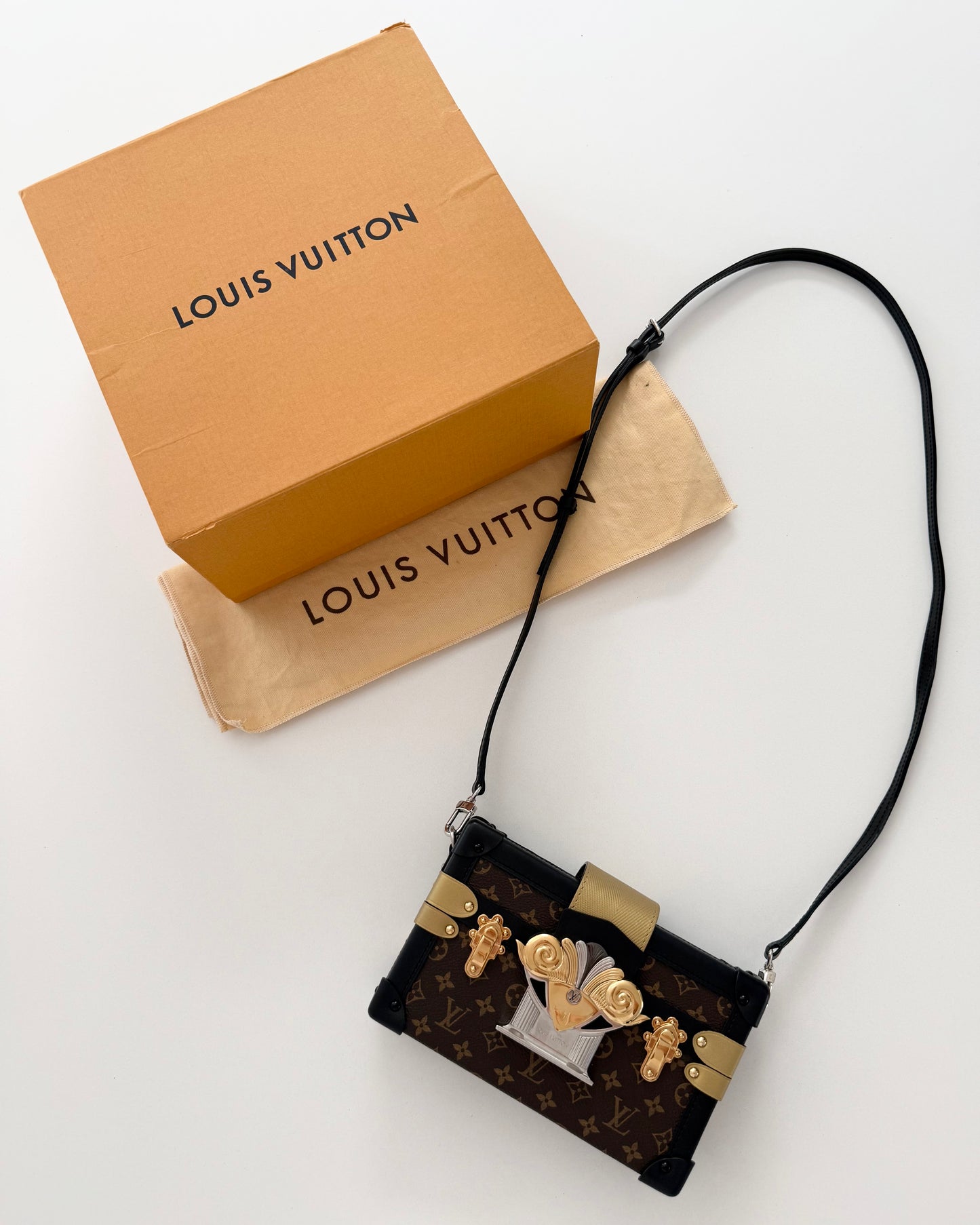 Louis Vuitton Limited Edition Parisian Petite Malle