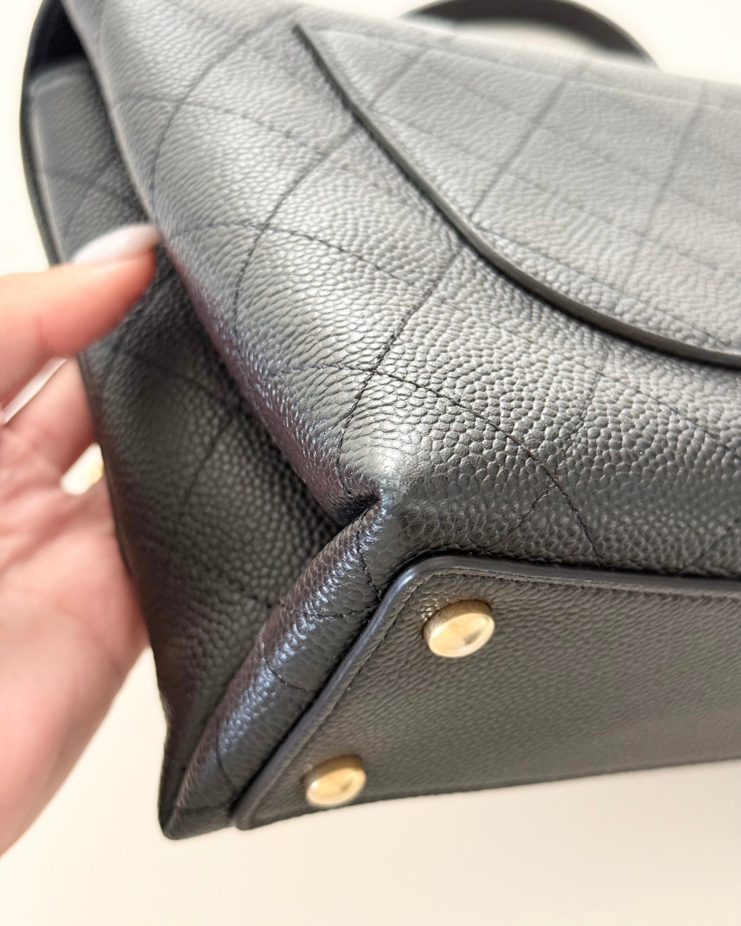 Chanel Black Caviar Medium Chic Affinity Flap Bag