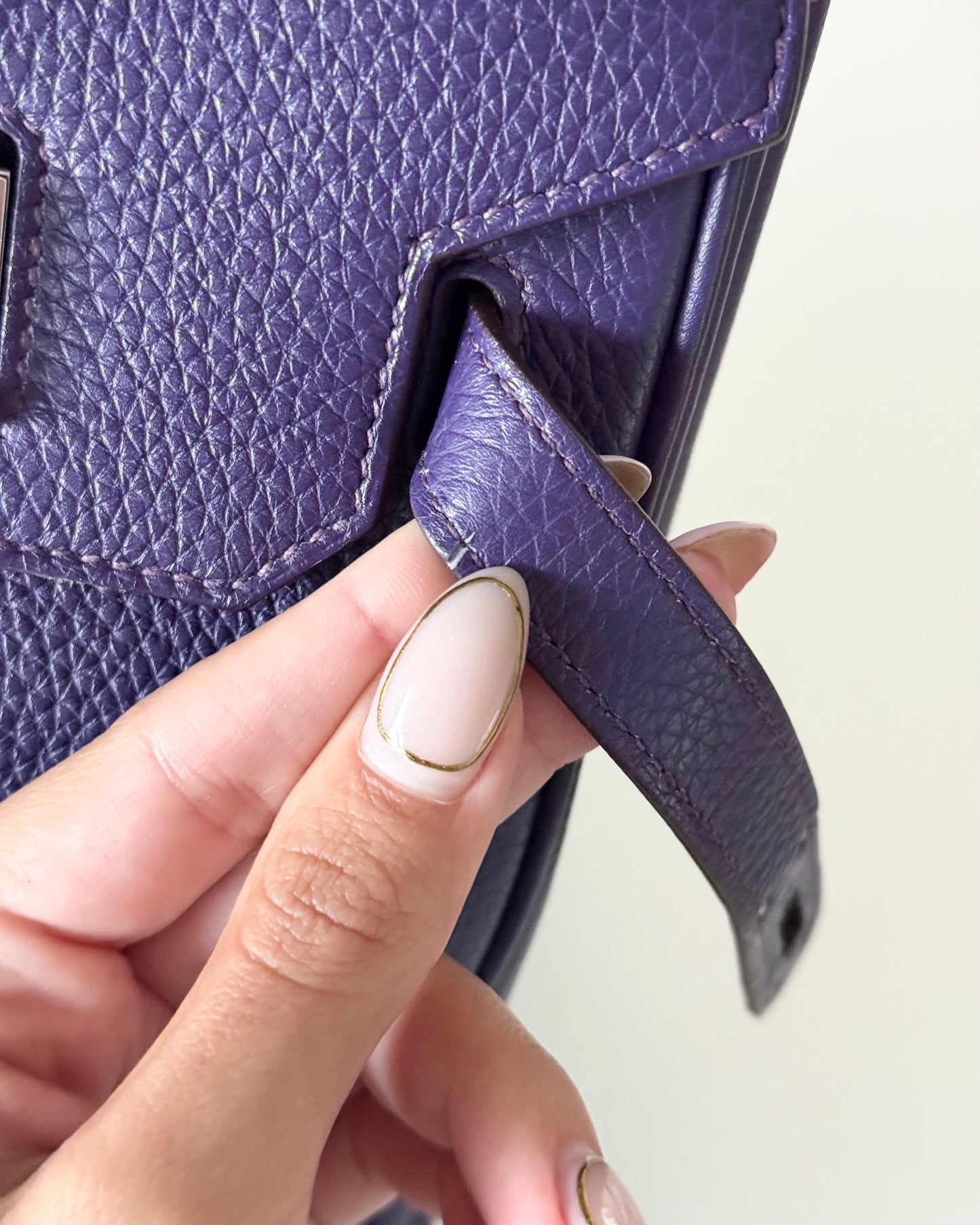 Hermes Iris Taurillon Clemence Birkin 35 from 2010