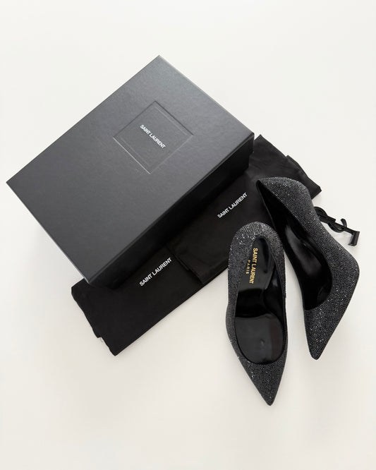 Saint Laurent Opyum Glitter 110 Pumps new size 41