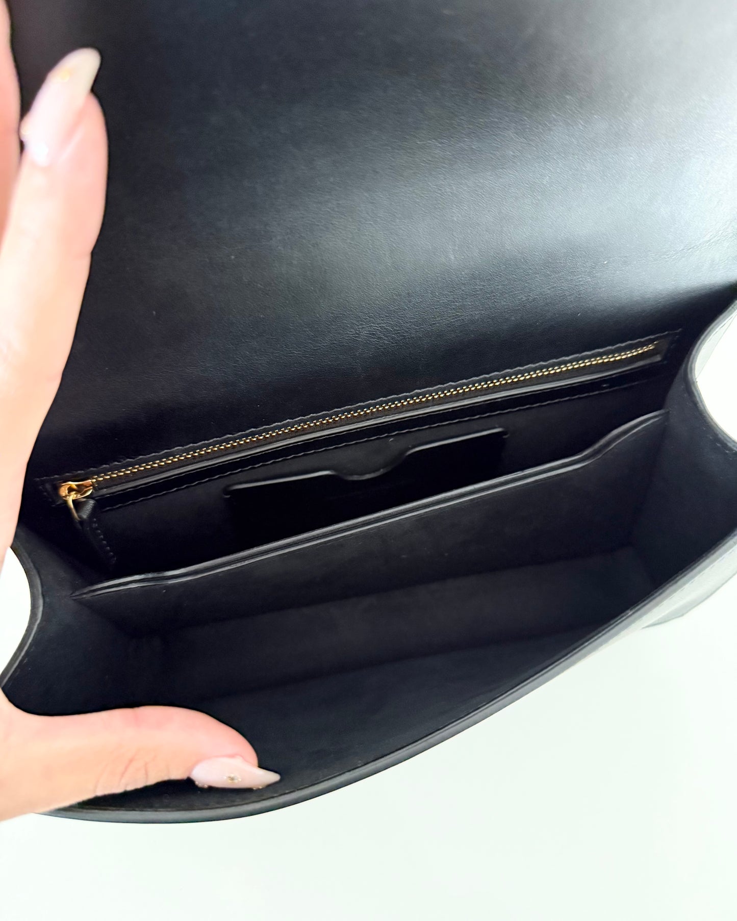 Alexander McQueen Black Jeweled Satchel Bag